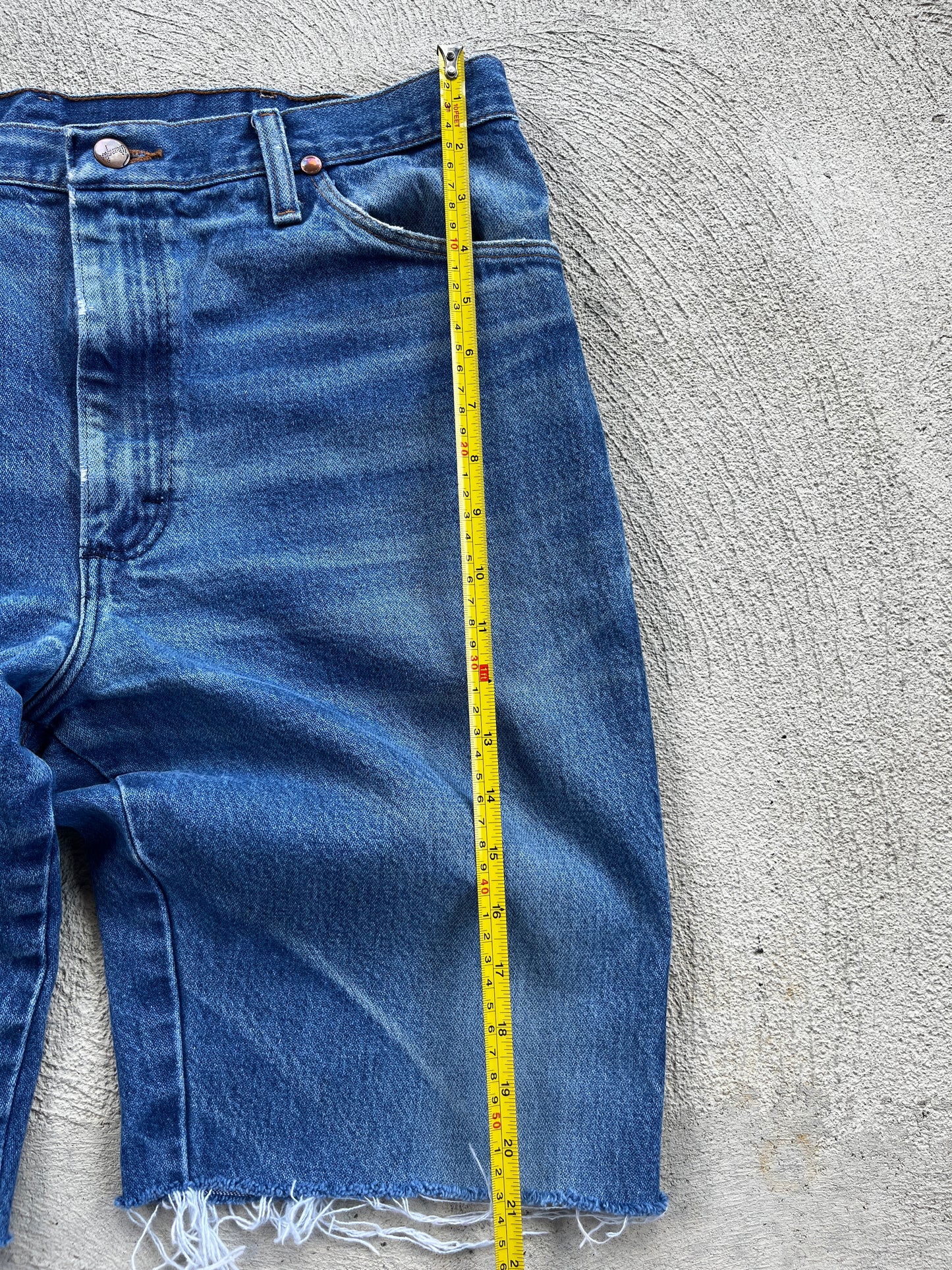 jorts wrangler vintage -voir grandeur sur les photos