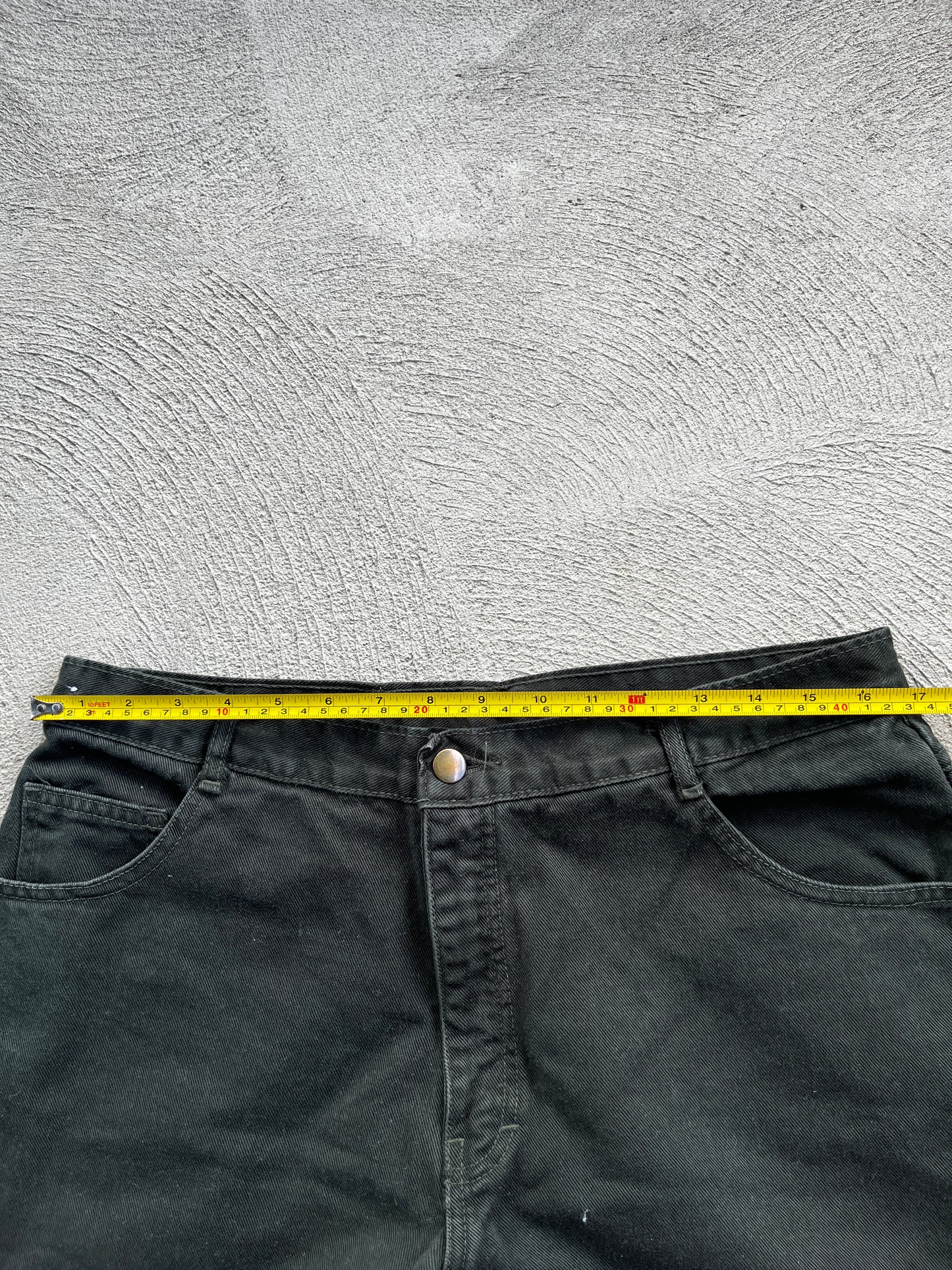 vintage green jorts - see size in the photos