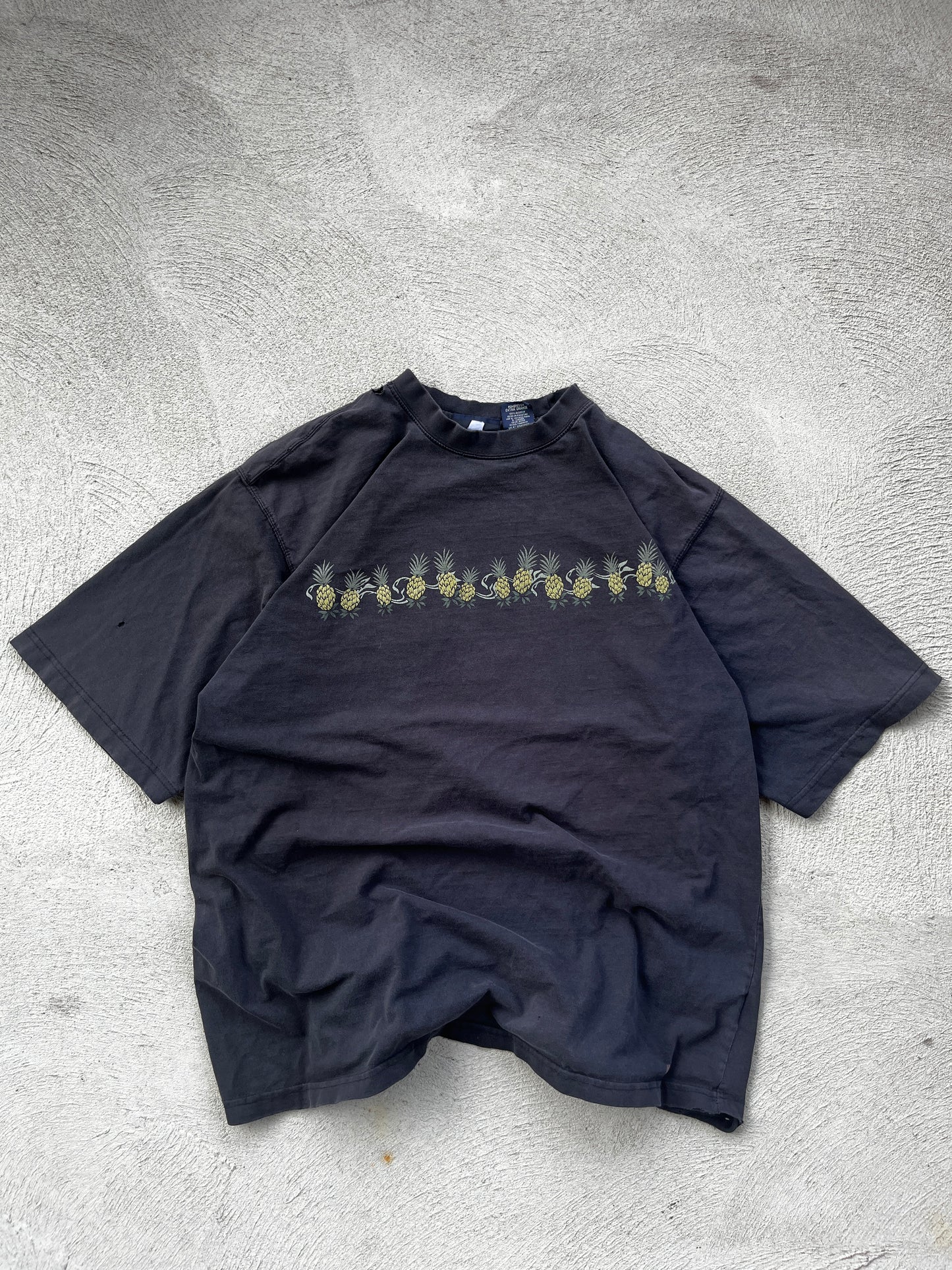 t-shirt vintage ananas -XL