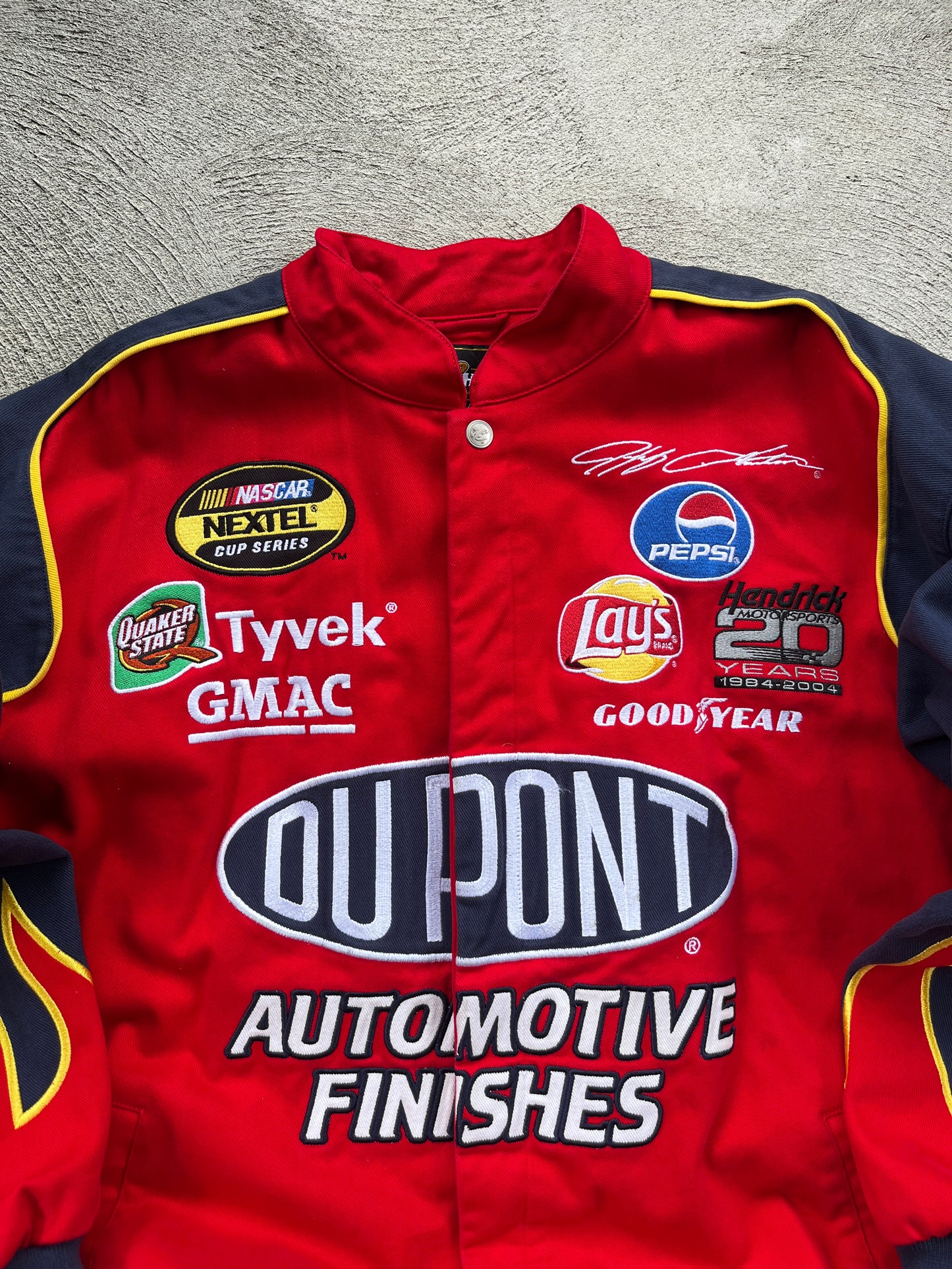 red NASCAR jacket -XL