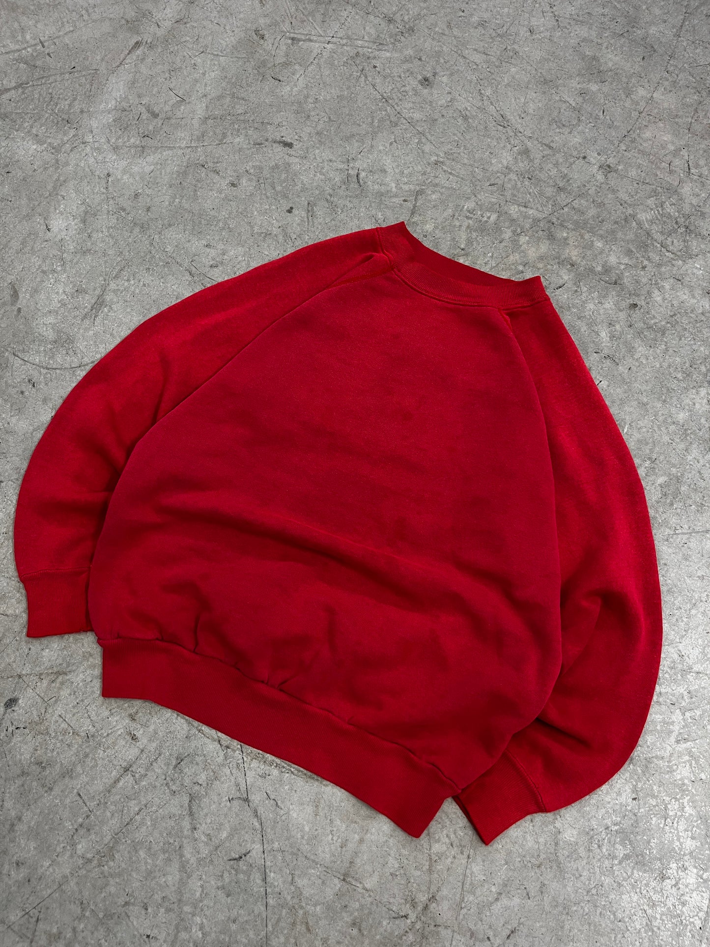 crewneck vintage rouge -fit M
