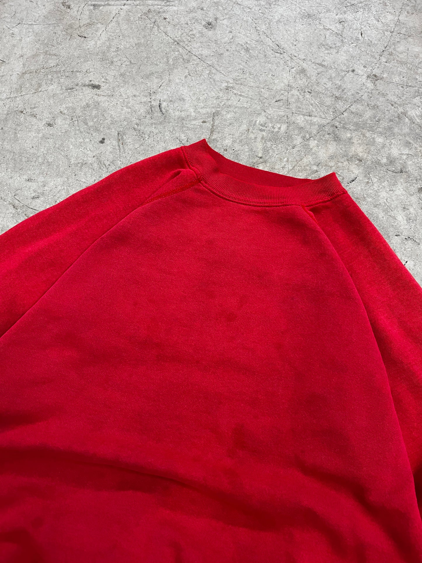 crewneck vintage rouge -fit M