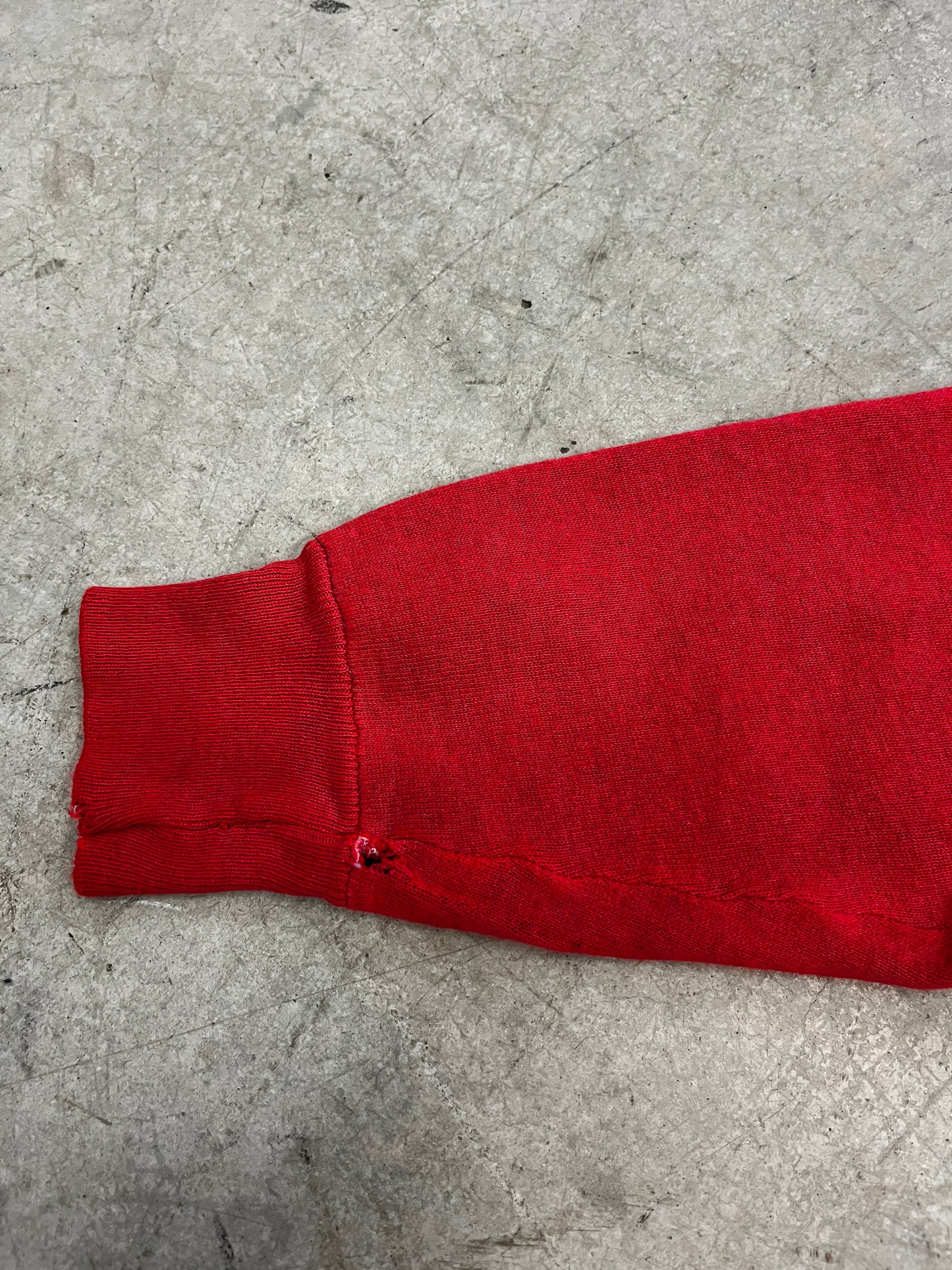 crewneck vintage rouge -fit M