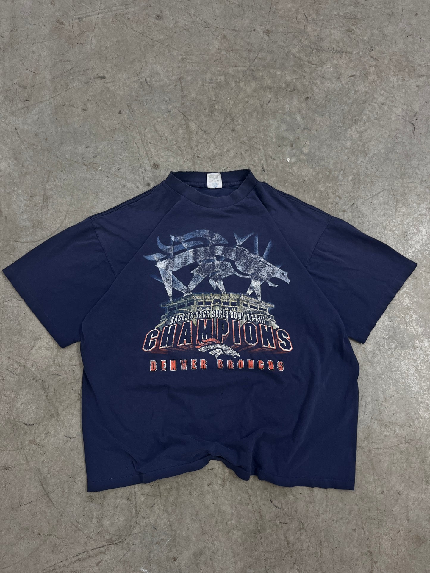 t-shirt vintage broncos -fit L
