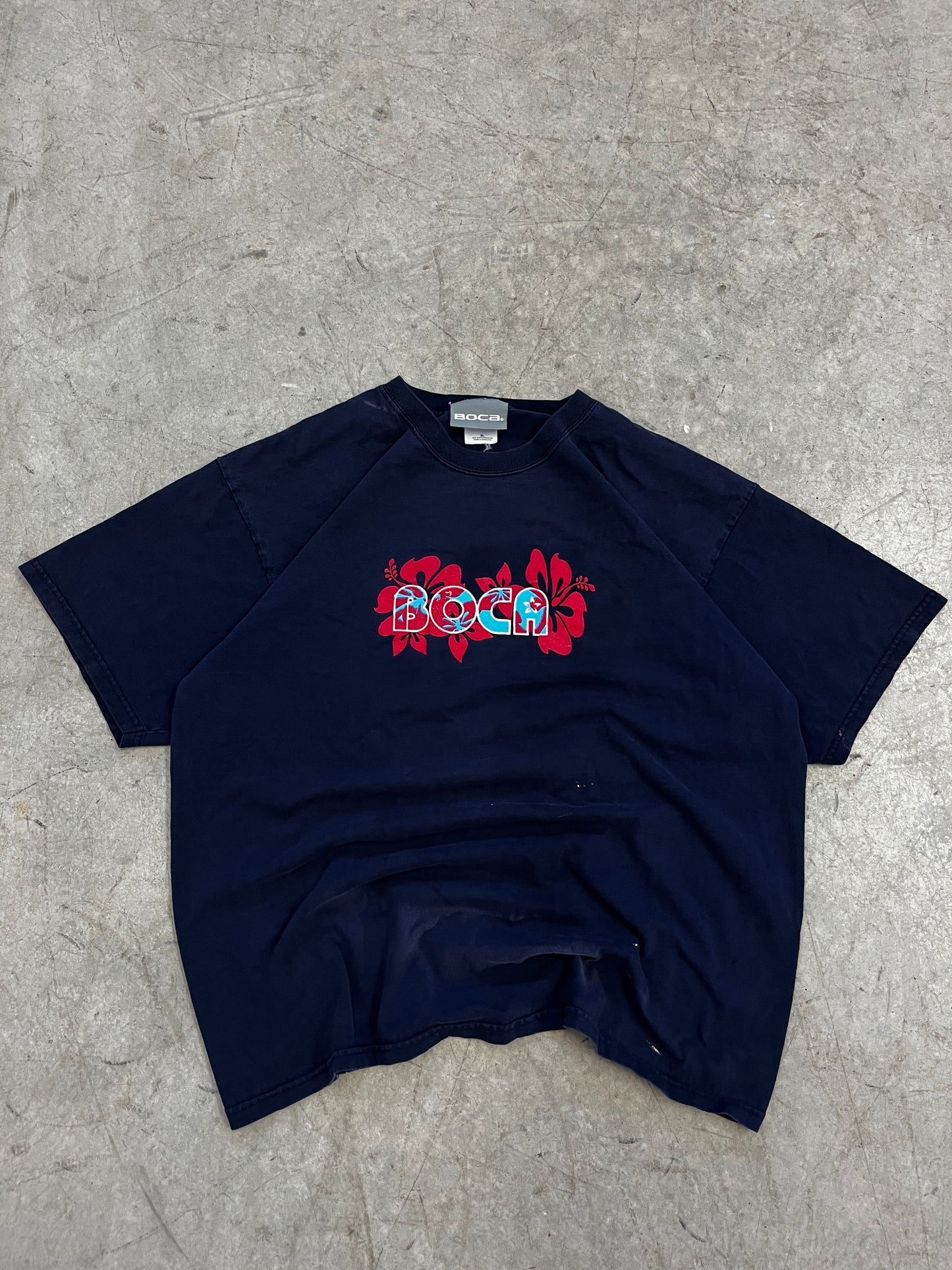 t-shirt vintage boca -XL