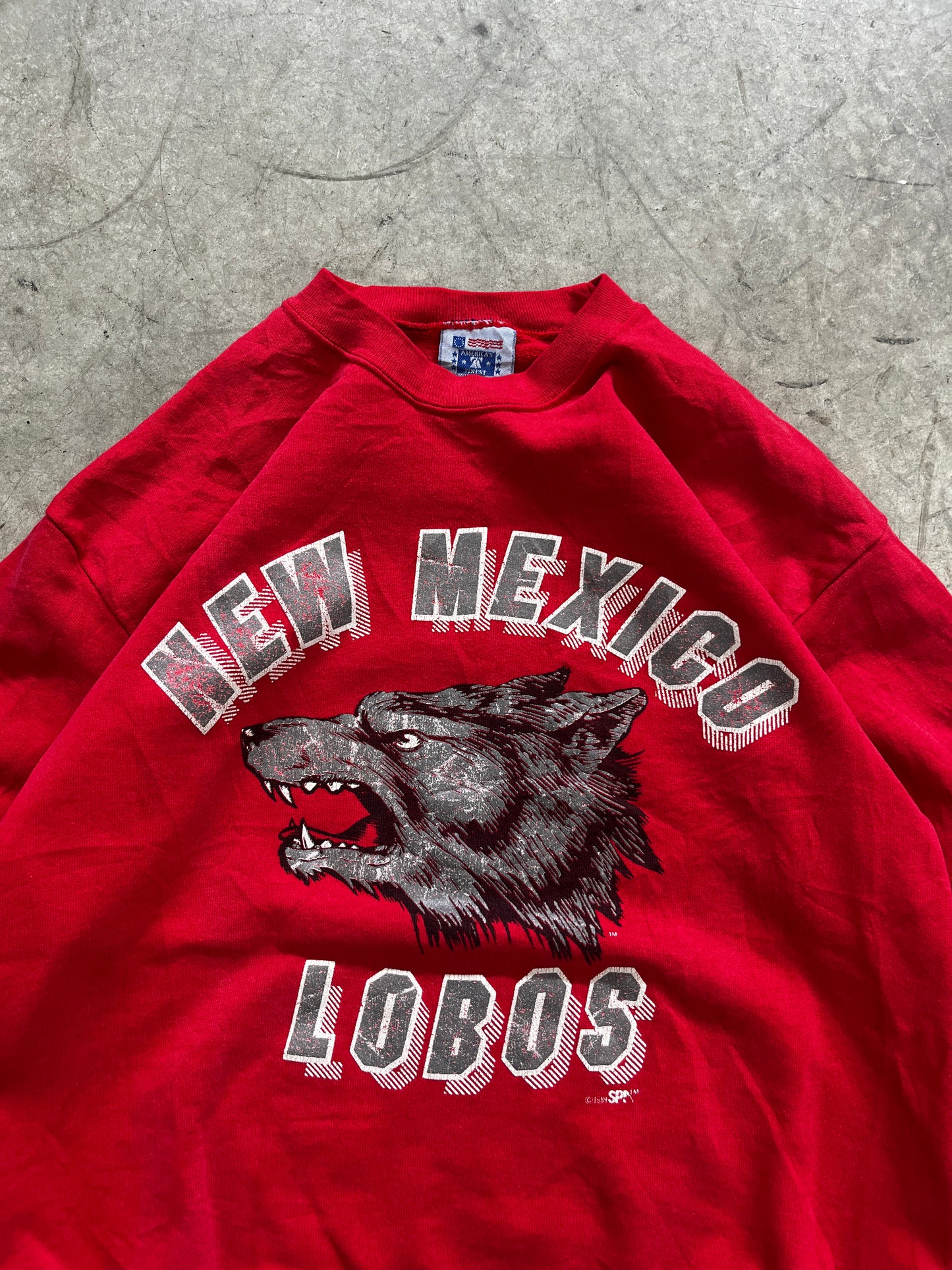 crewneck new mexico -L fit S (very thin)