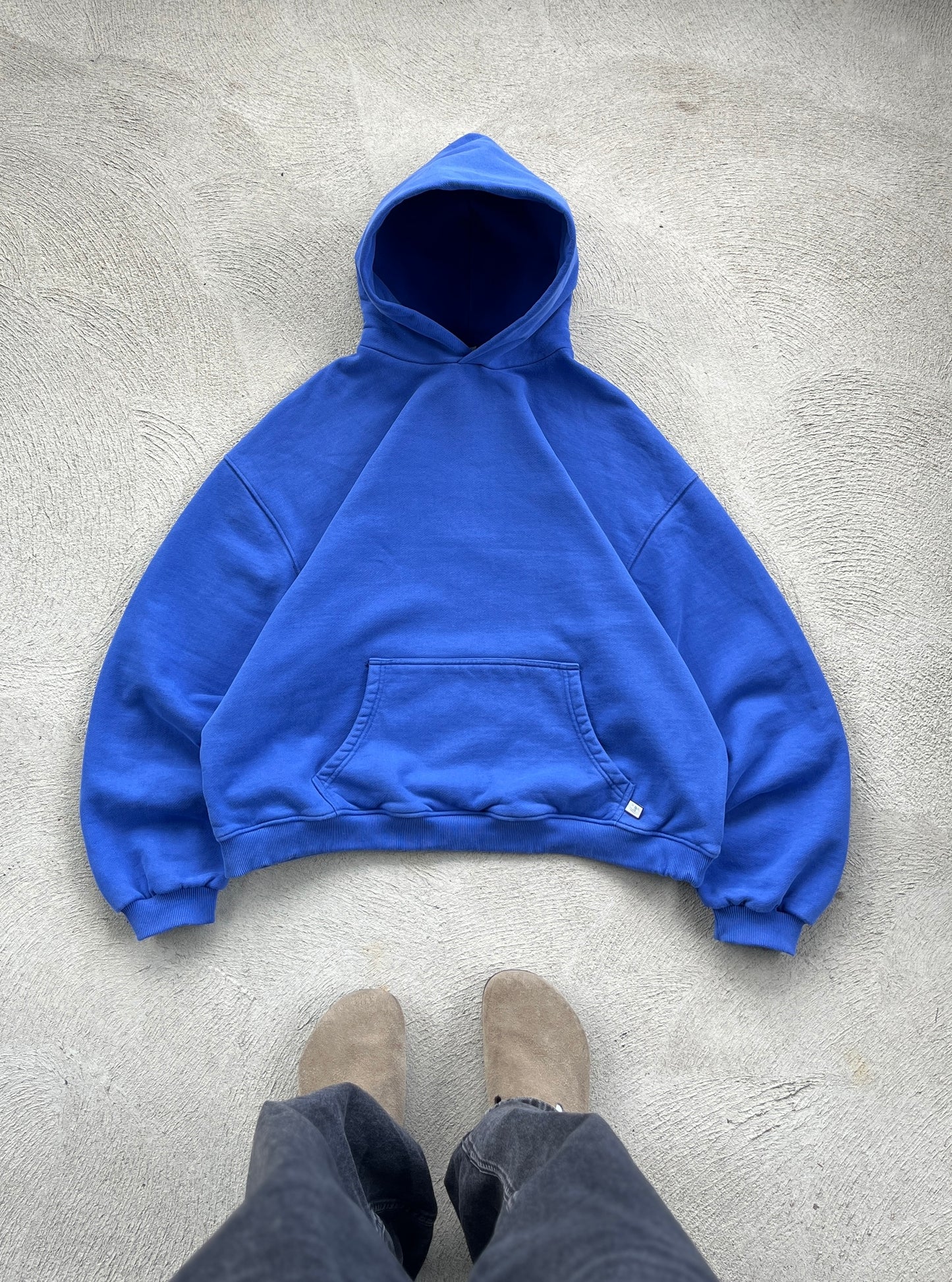 Perfect blue hoodie clip