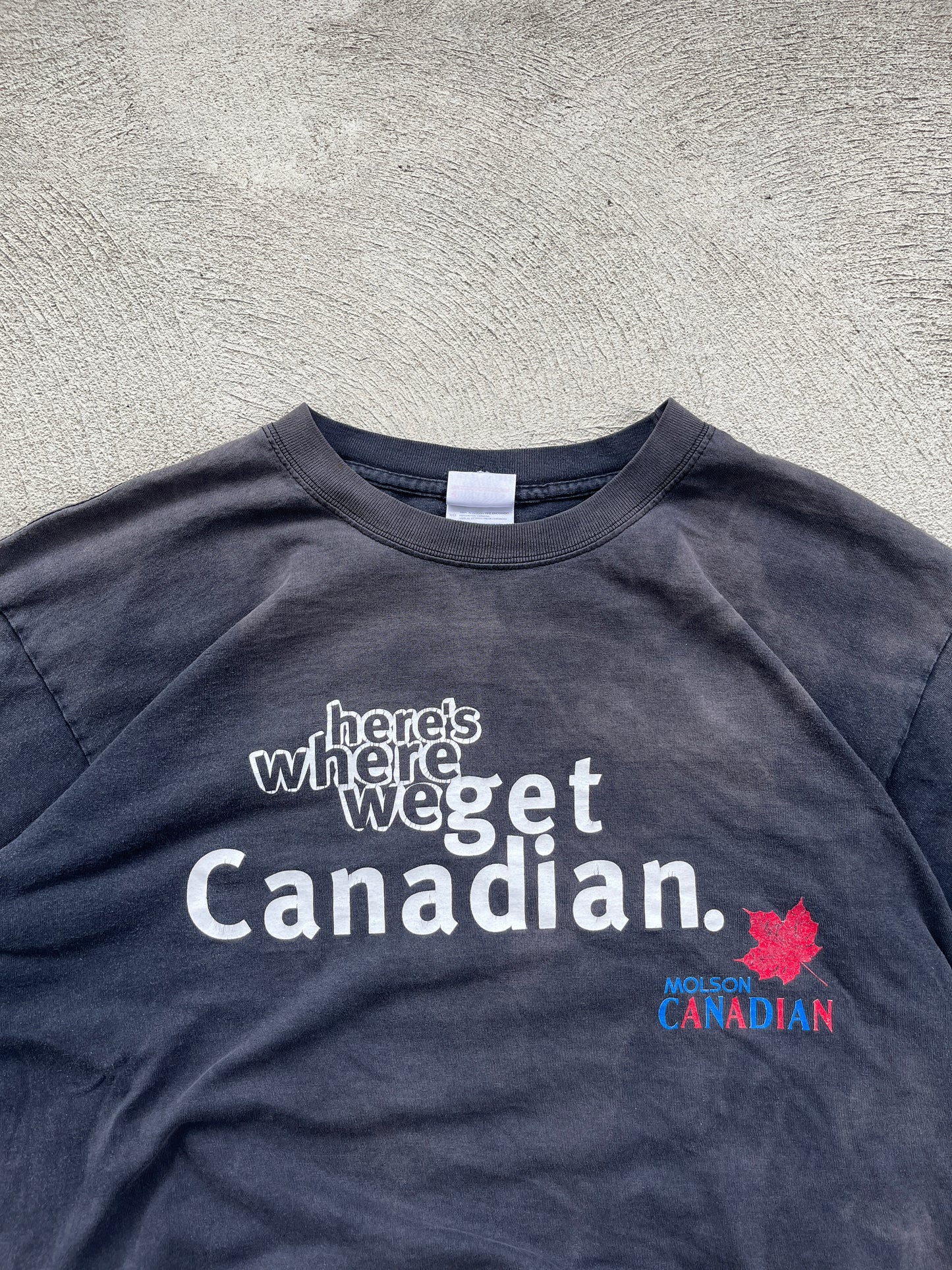 t-shirt molson vintage -XL