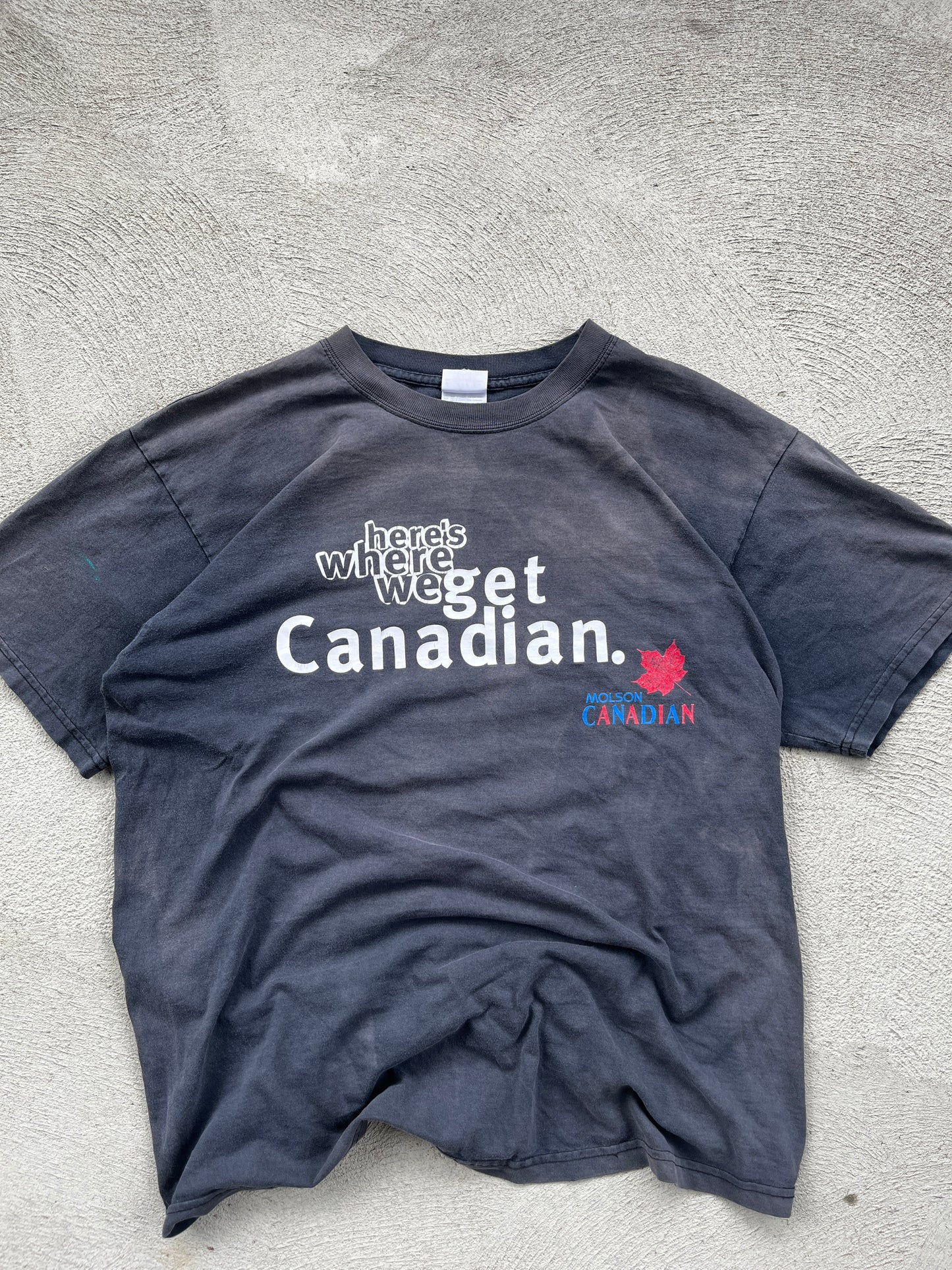 t-shirt molson vintage -XL