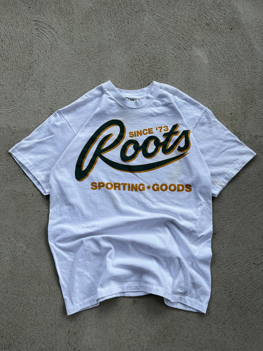 t-shirt roots vintage single stitch -L