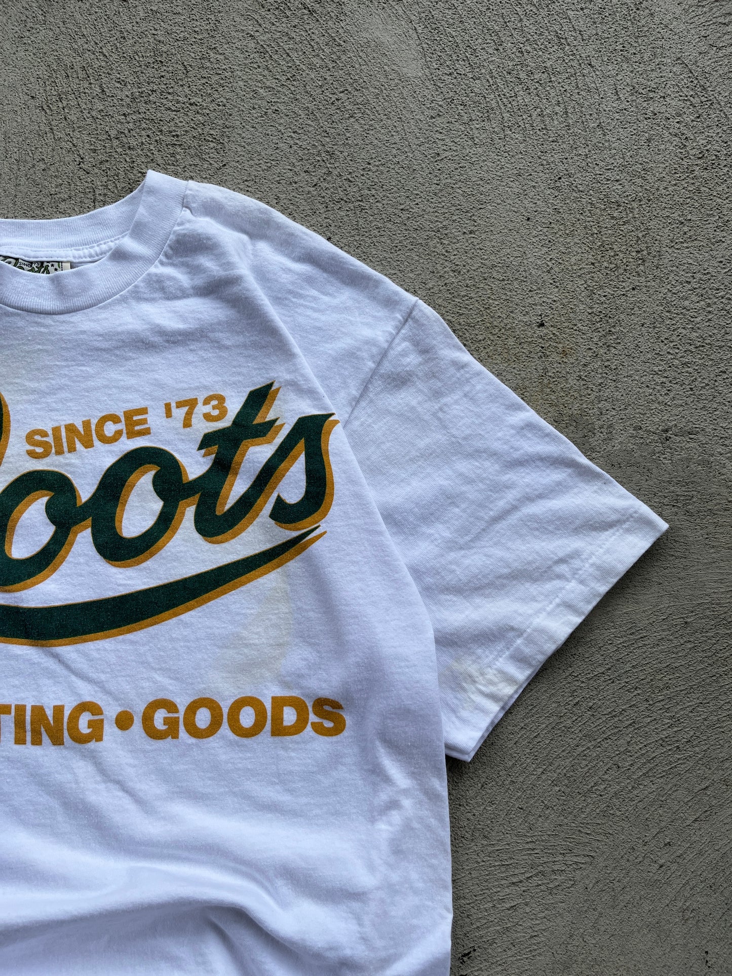 t-shirt roots vintage single stitch -L