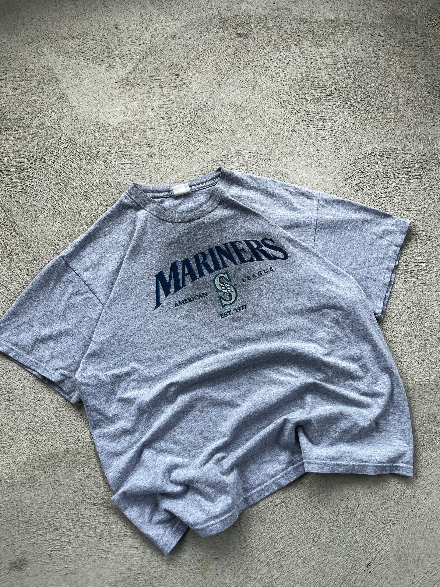 t-shirt vintage Mariners lee sports -XL