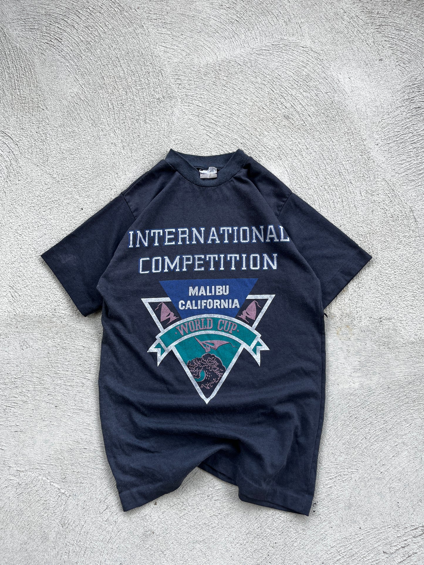 t-shirt vintage international competition -M enfant