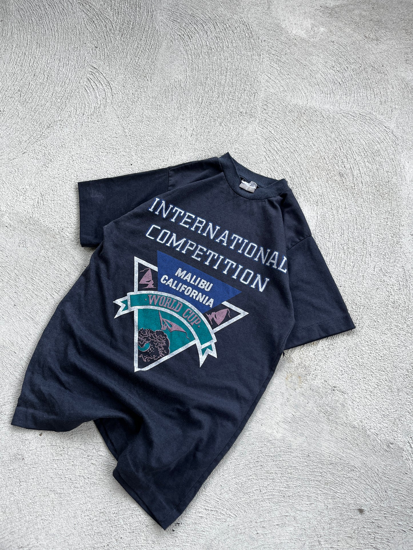 t-shirt vintage international competition -M enfant