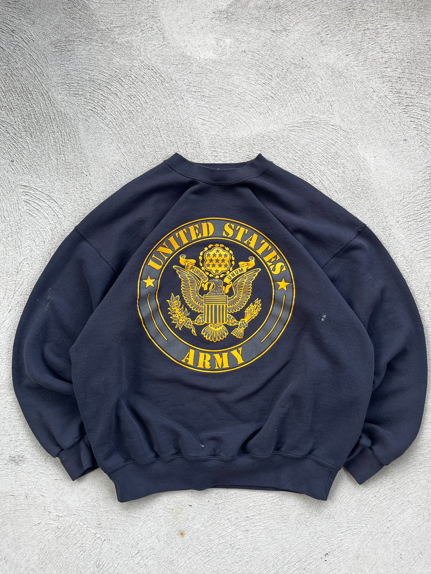 crewneck vintage army -XL