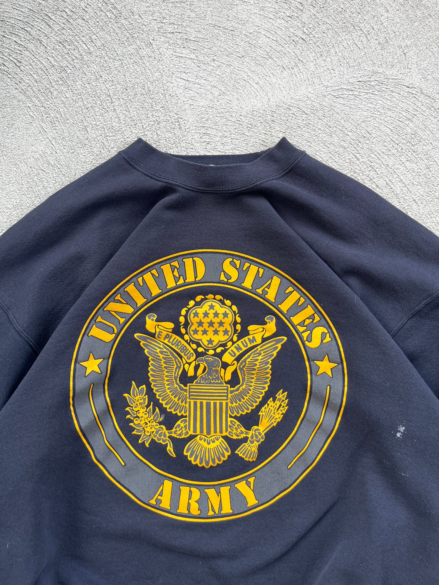 crewneck vintage army -XL