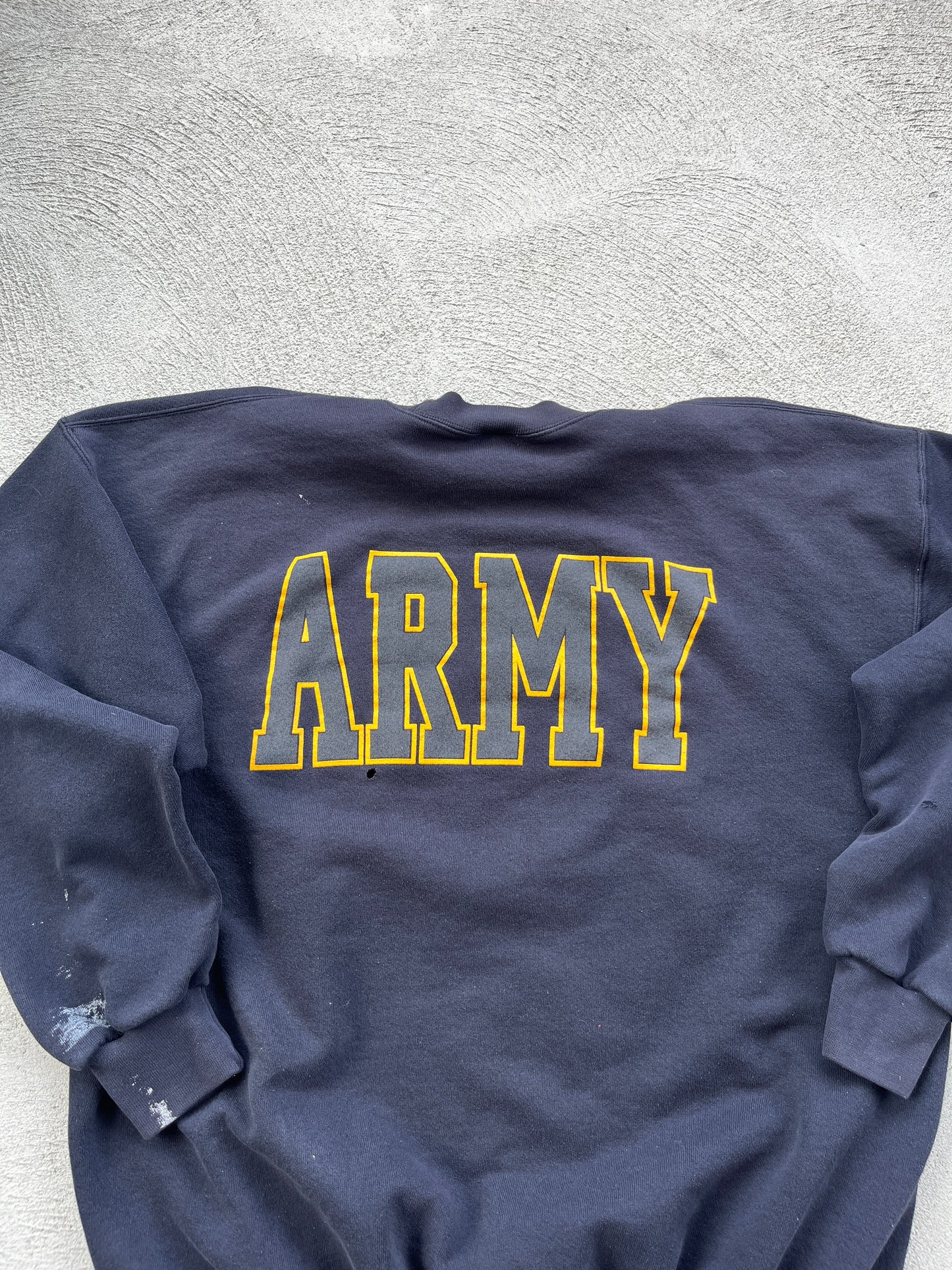 crewneck vintage army -XL