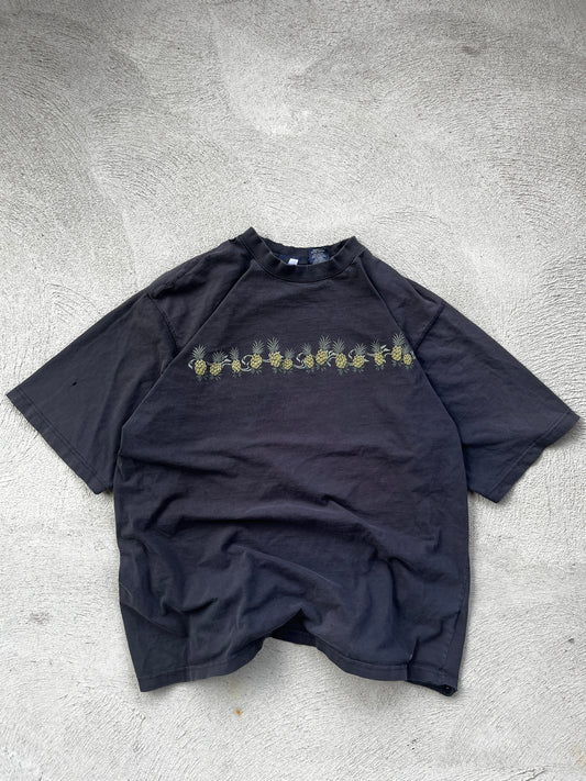 vintage pineapple t-shirt - XL