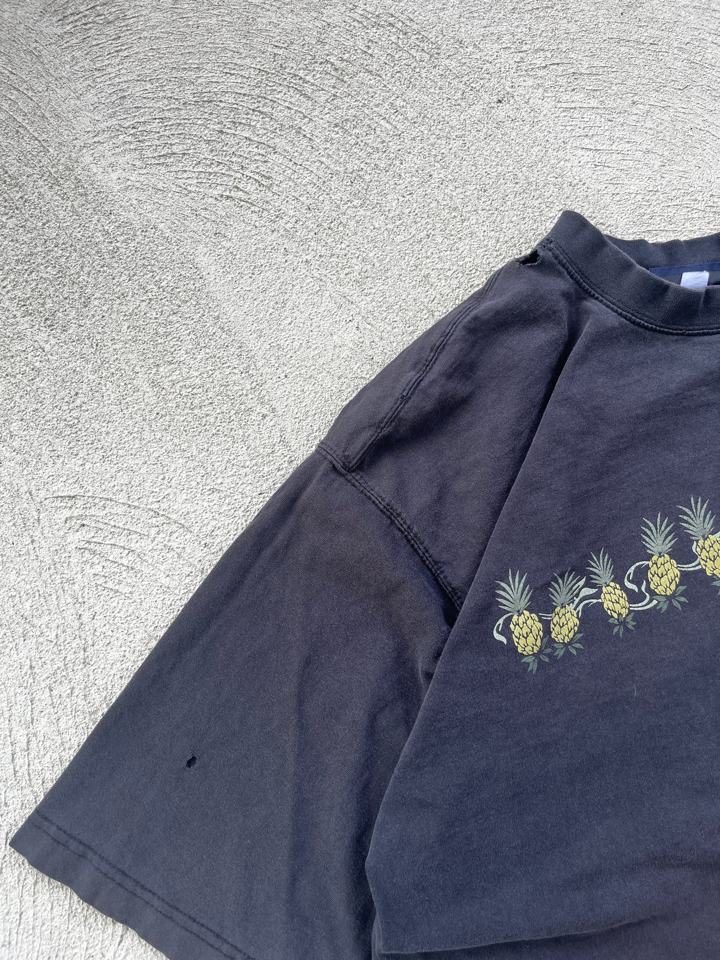 vintage pineapple t-shirt - XL