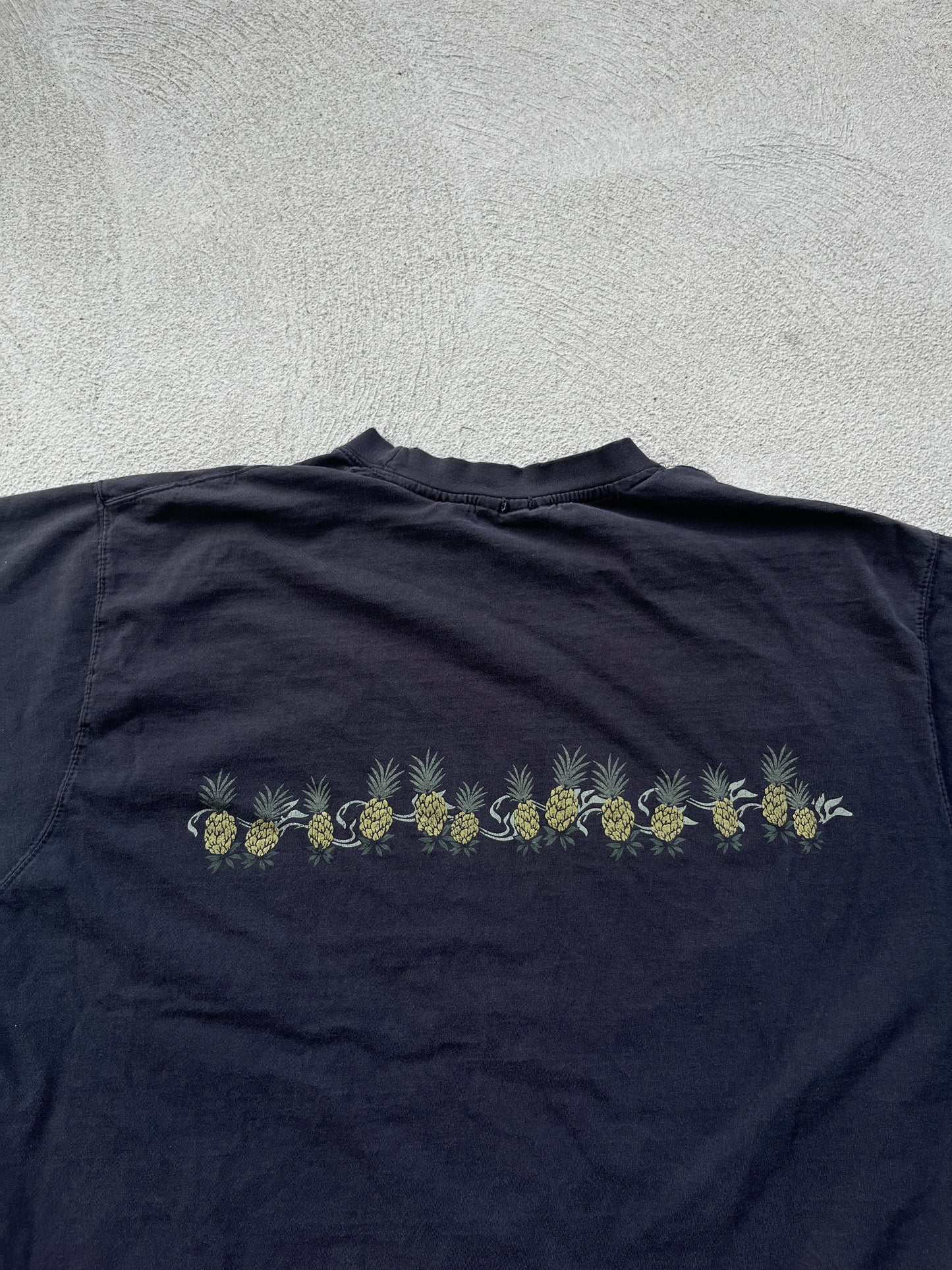 vintage pineapple t-shirt - XL