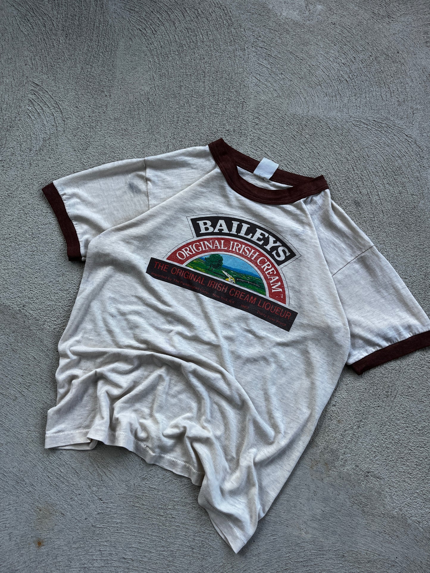 t-shirt Baileys vintage -fit S