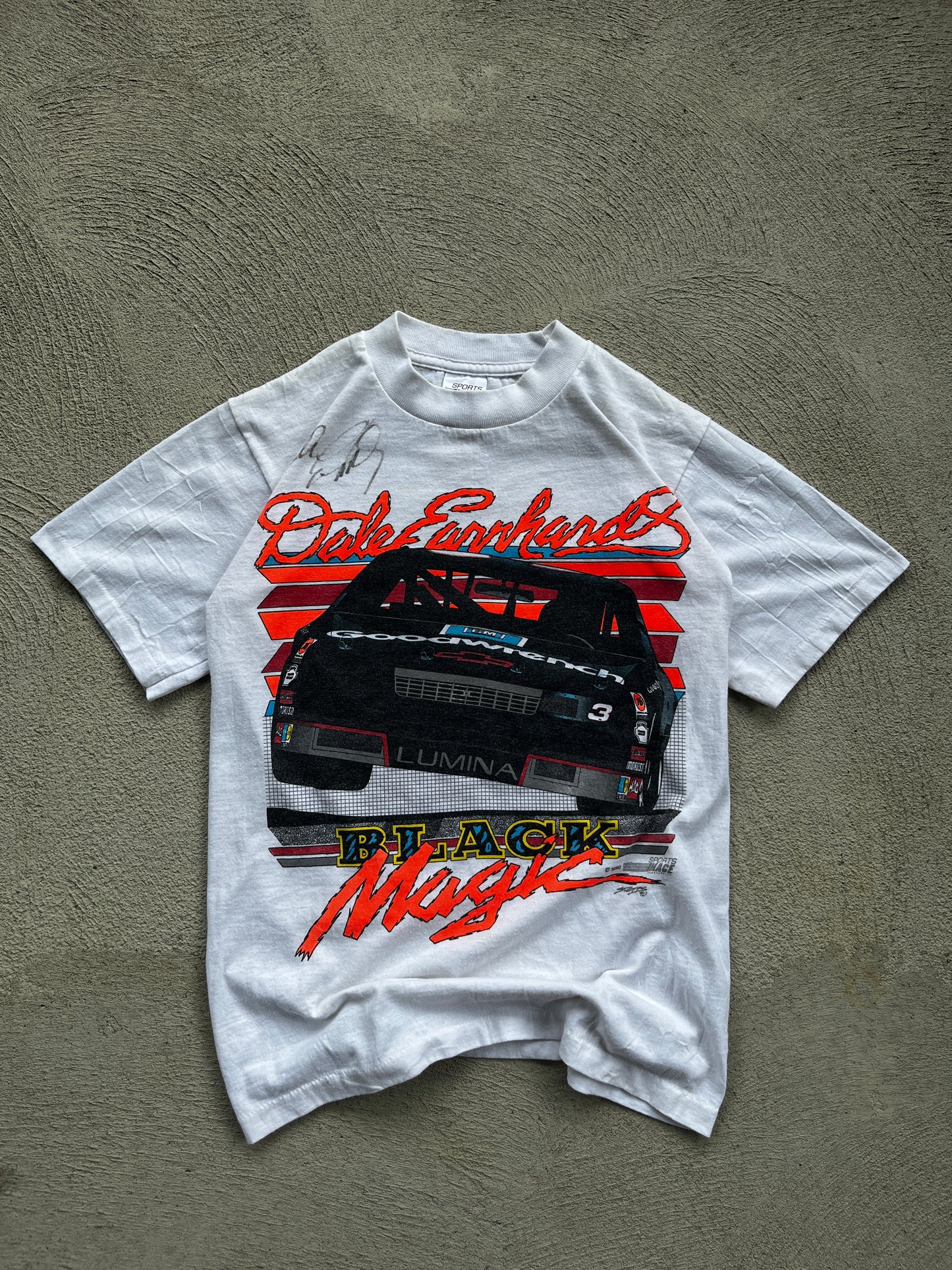 t-shirt vintage nascar 1990 -S