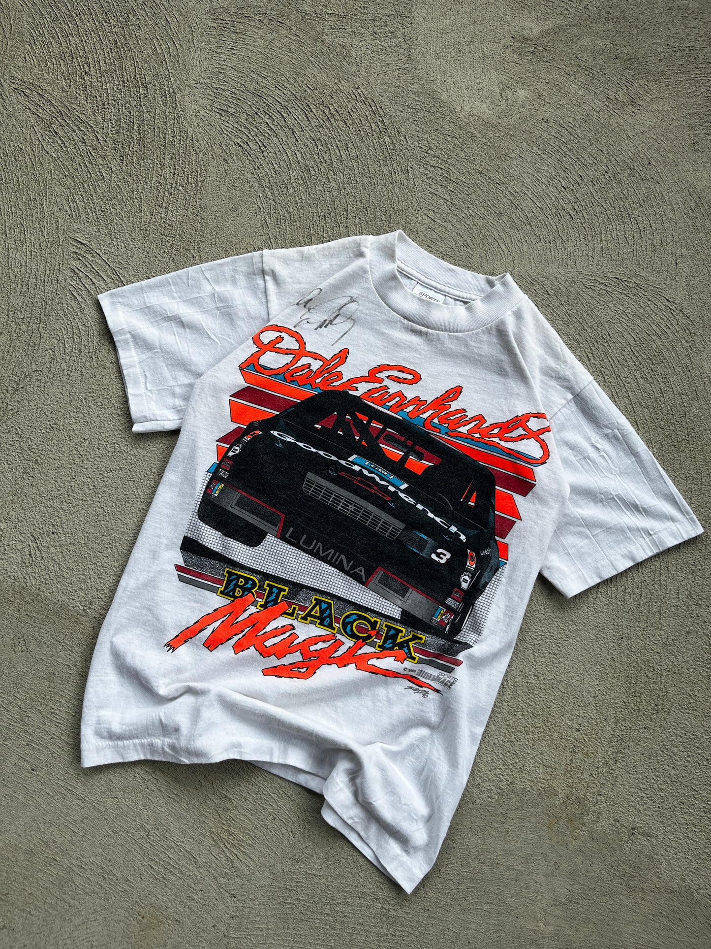 t-shirt vintage nascar 1990 -S