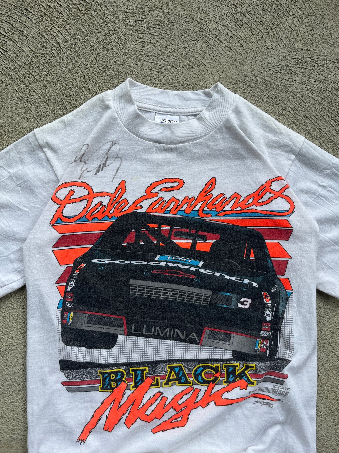 t-shirt vintage nascar 1990 -S