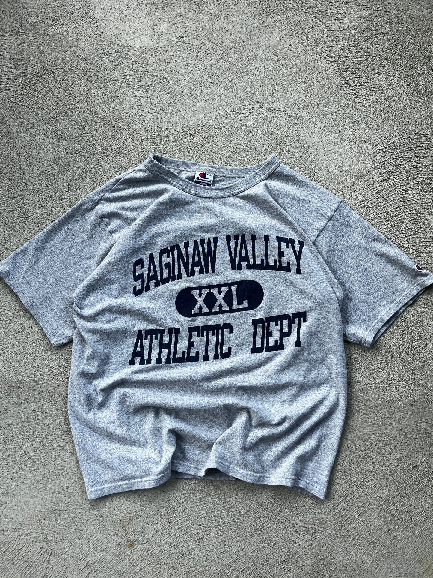 t-shirt vintage sagnaw valley -L