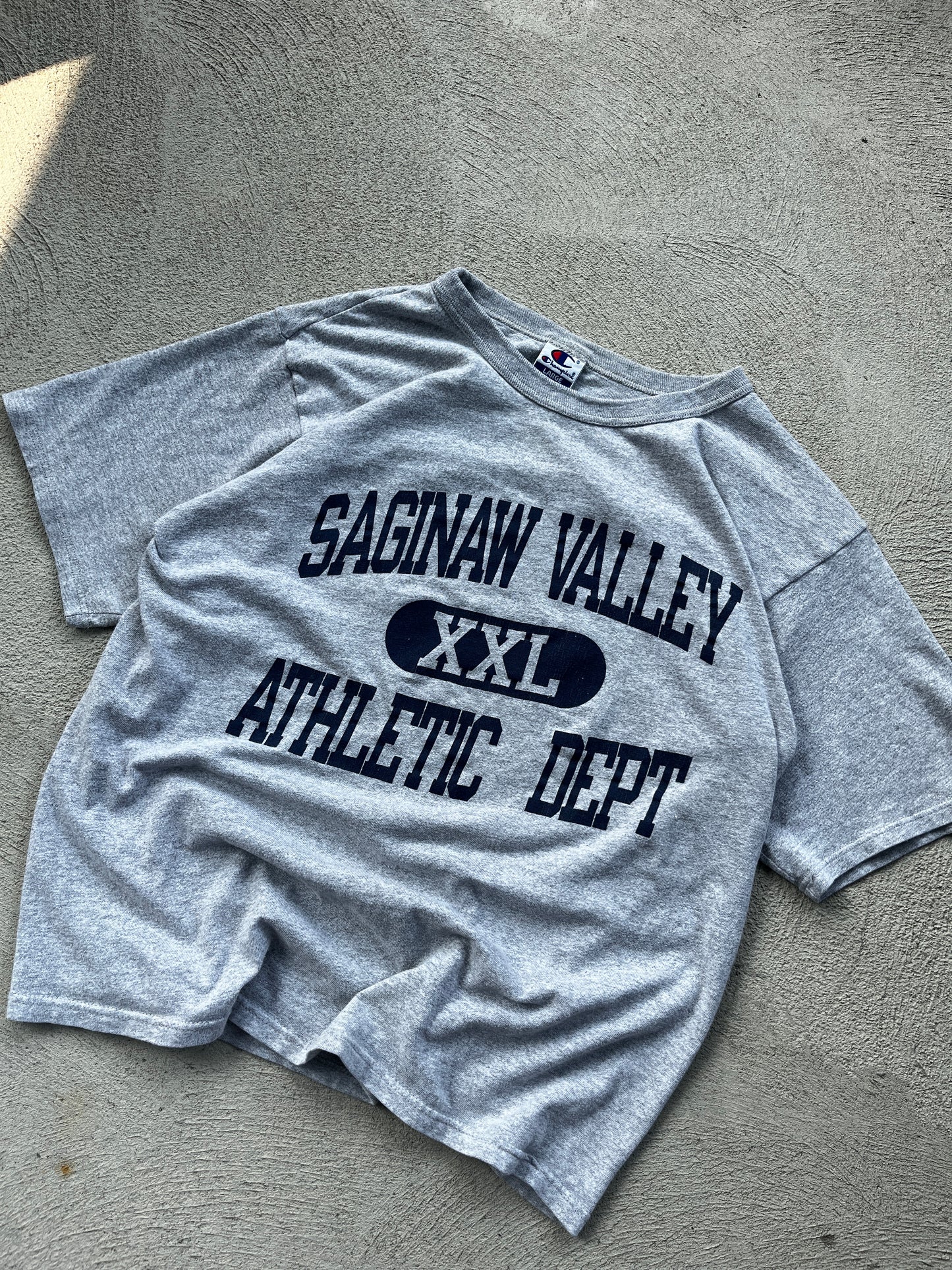 t-shirt vintage sagnaw valley -L