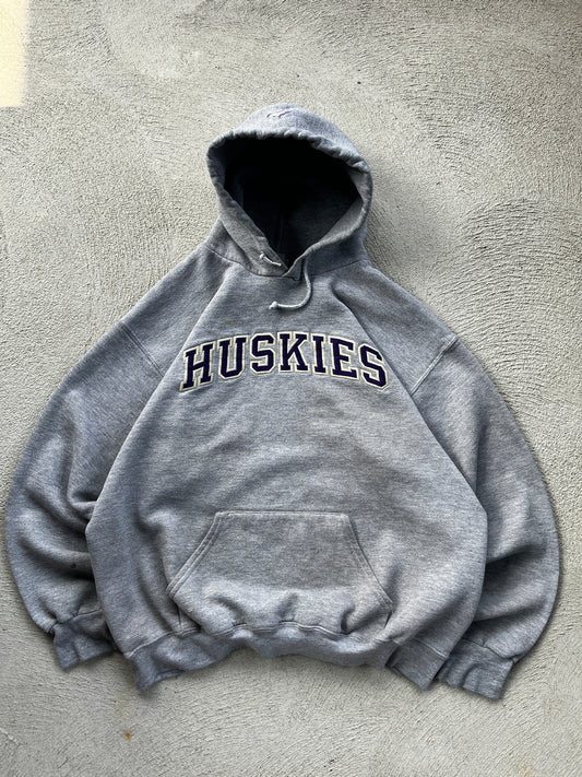 hoodie vintage huskies -L