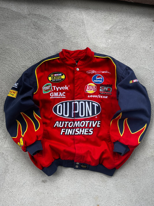 jacket nascar rouge -XL