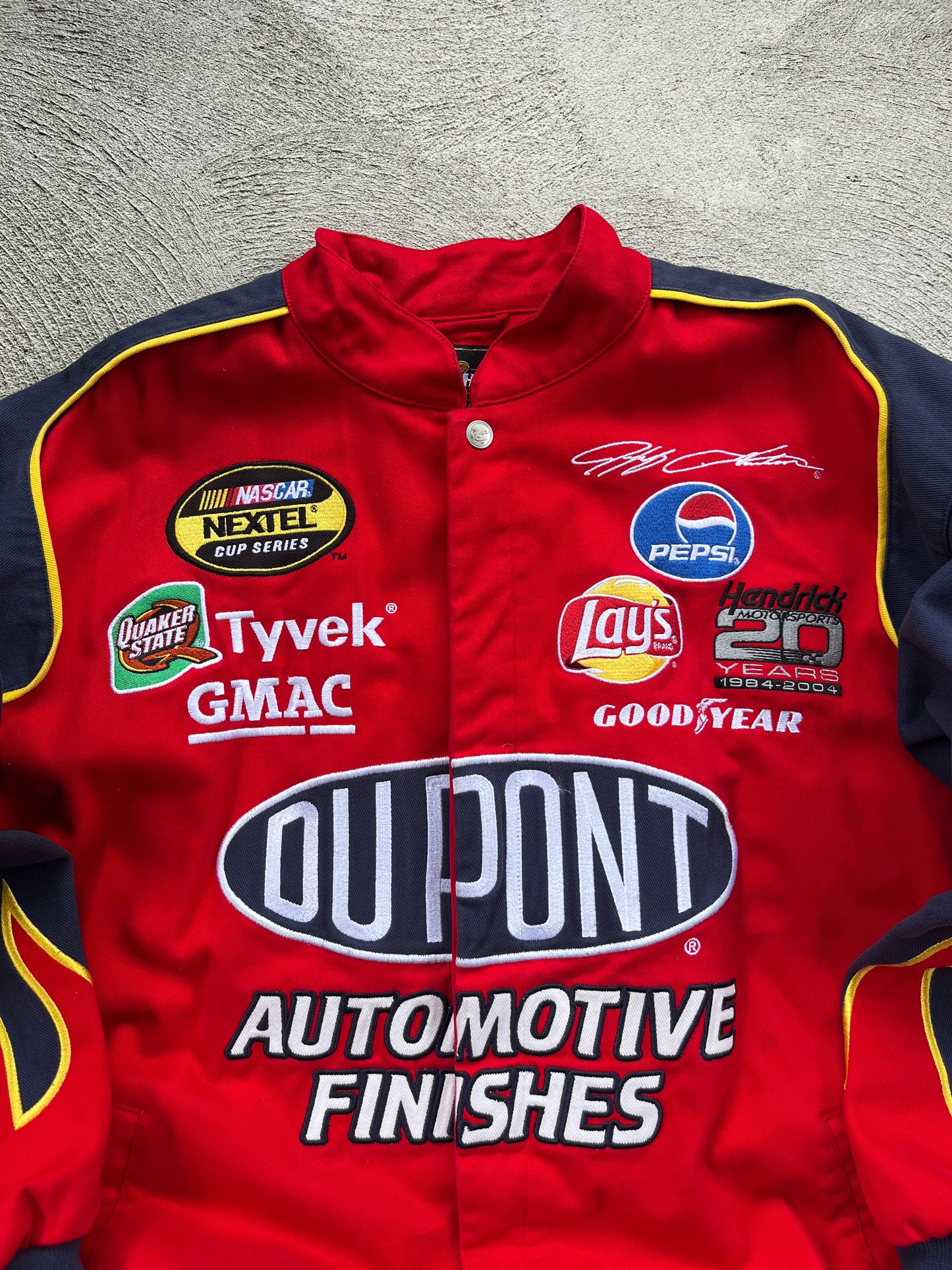 jacket nascar rouge -XL