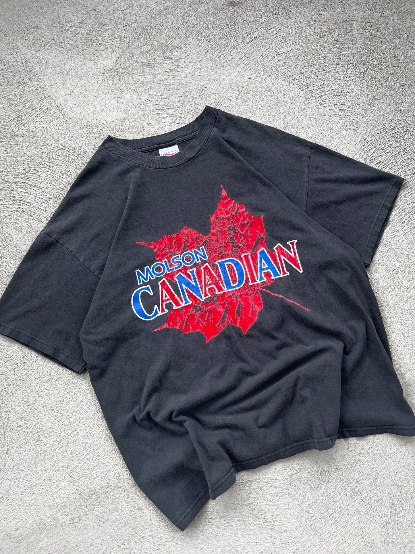 t-shirt vintage Molson -XL