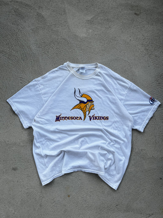 t-shirt vintage vikings -XL