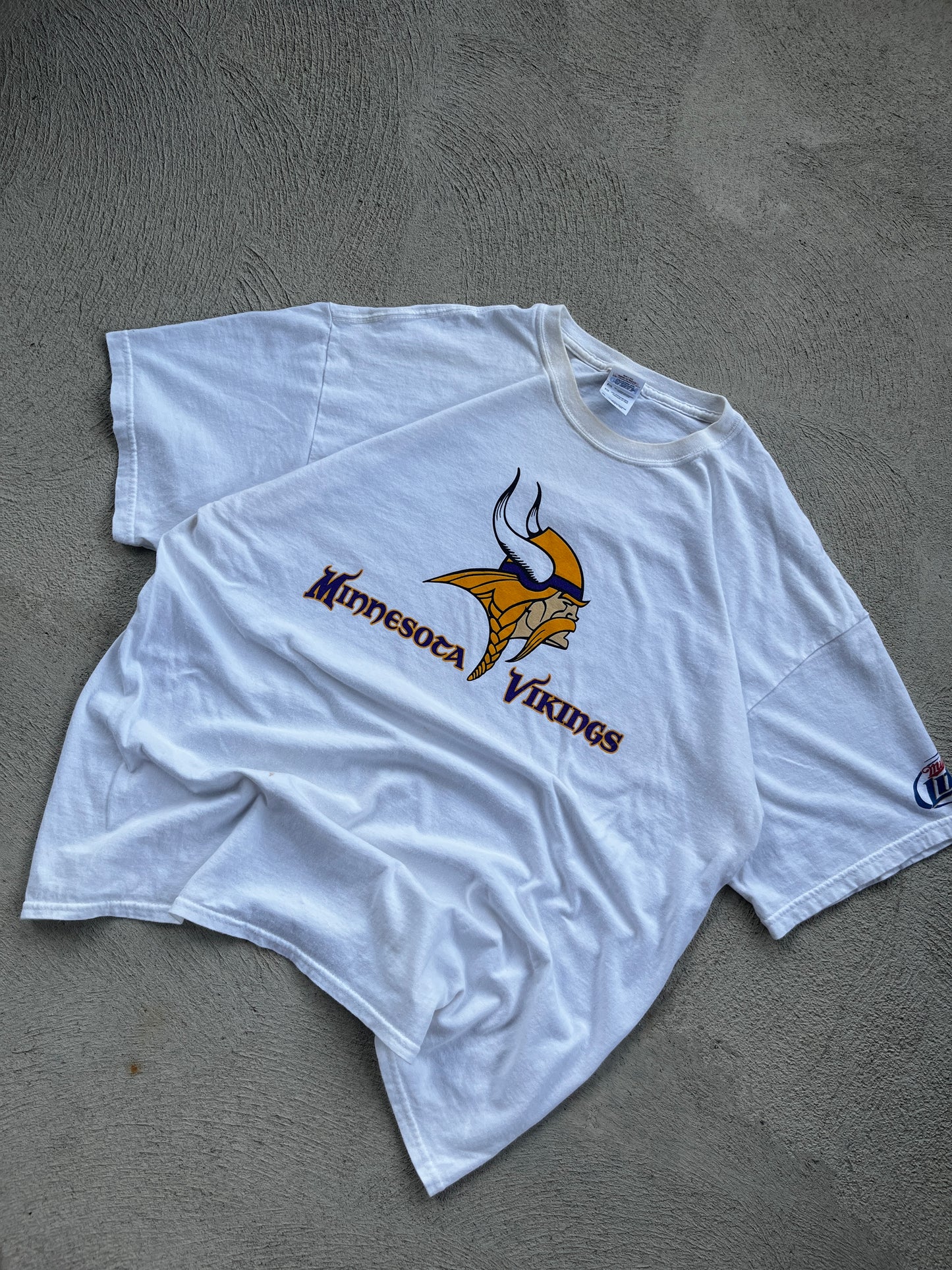 t-shirt vintage vikings -XL