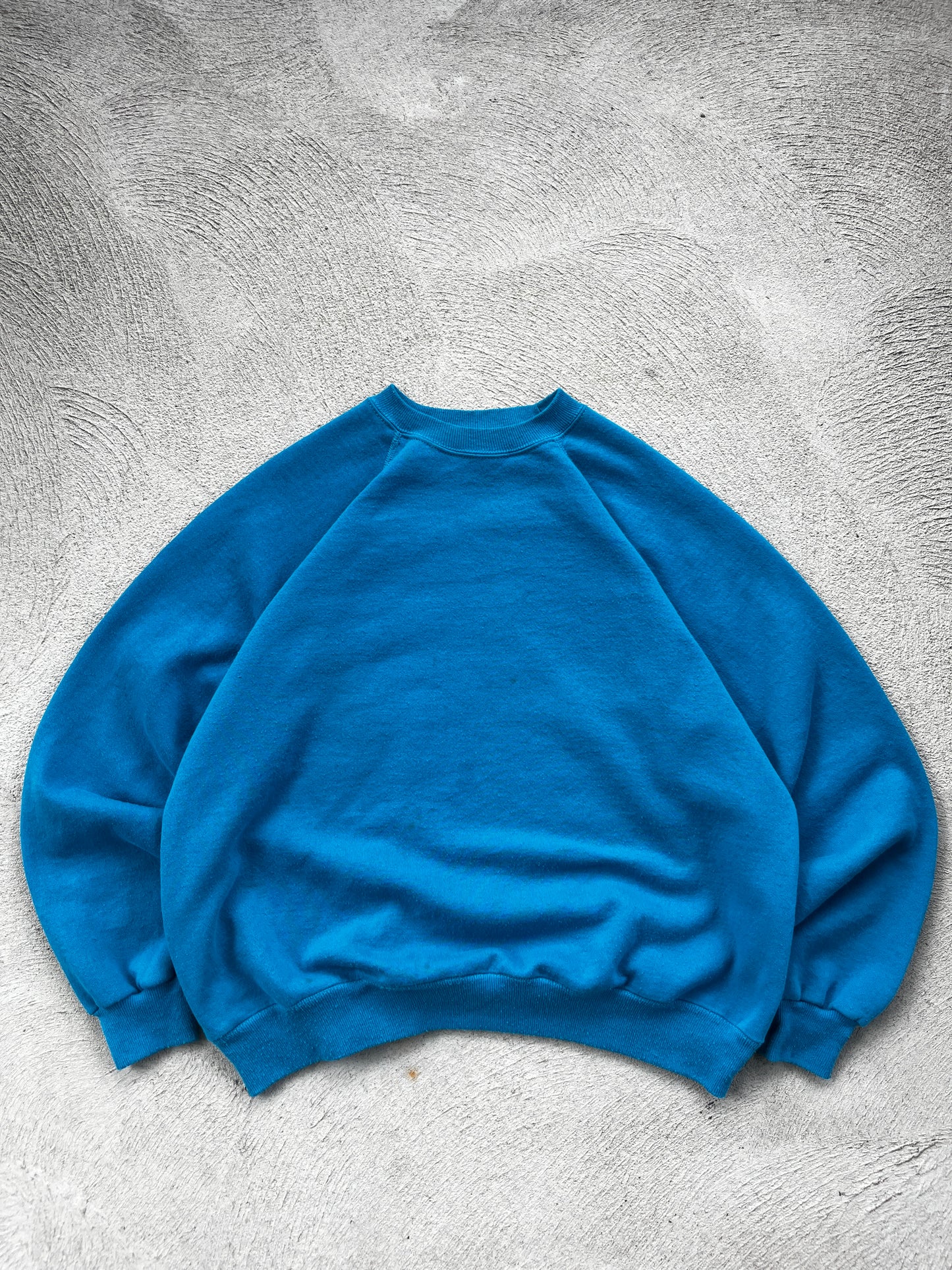 crewneck vintage russell blue -XL fit L