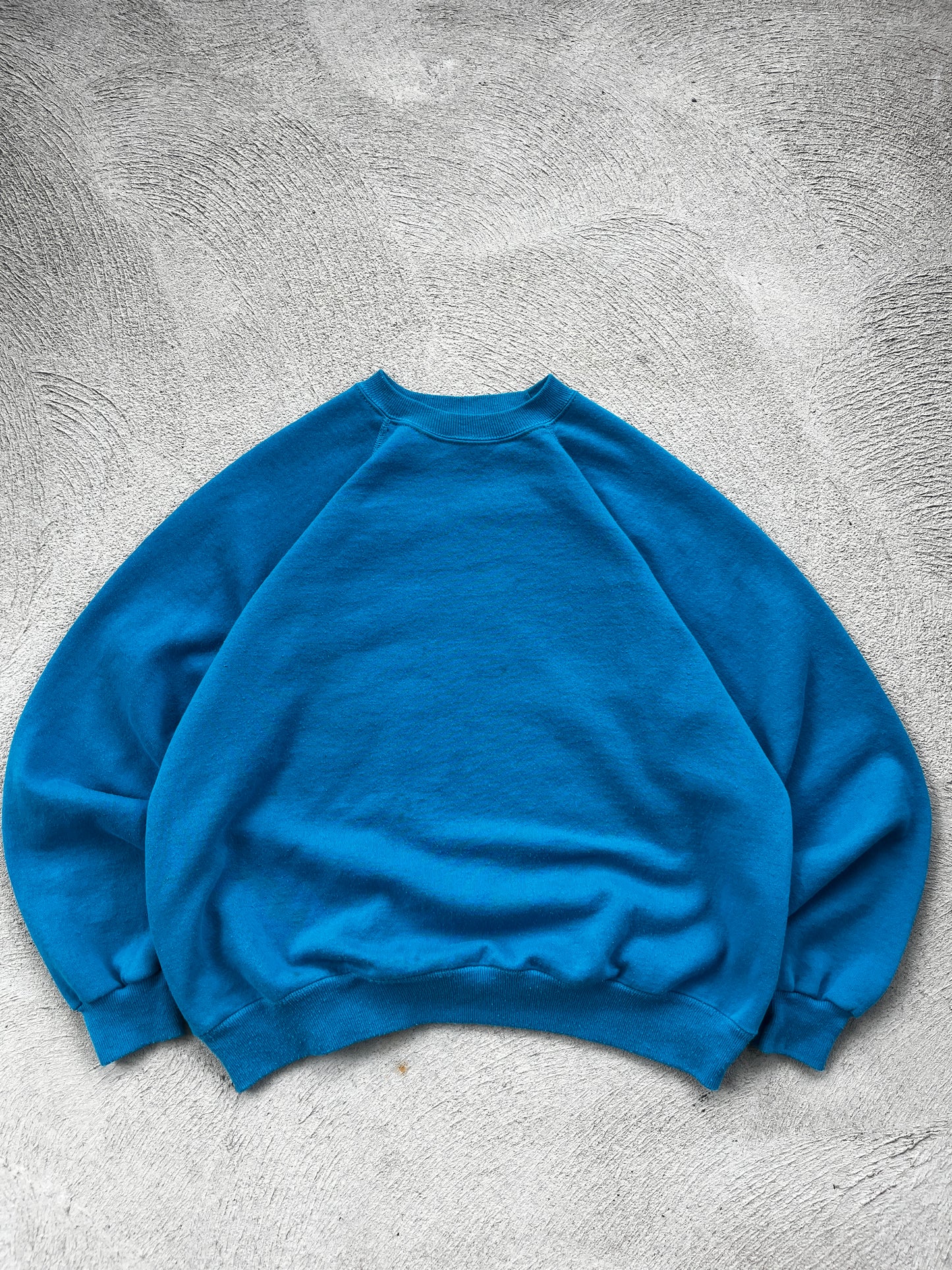 crewneck vintage russell blue -XL fit L