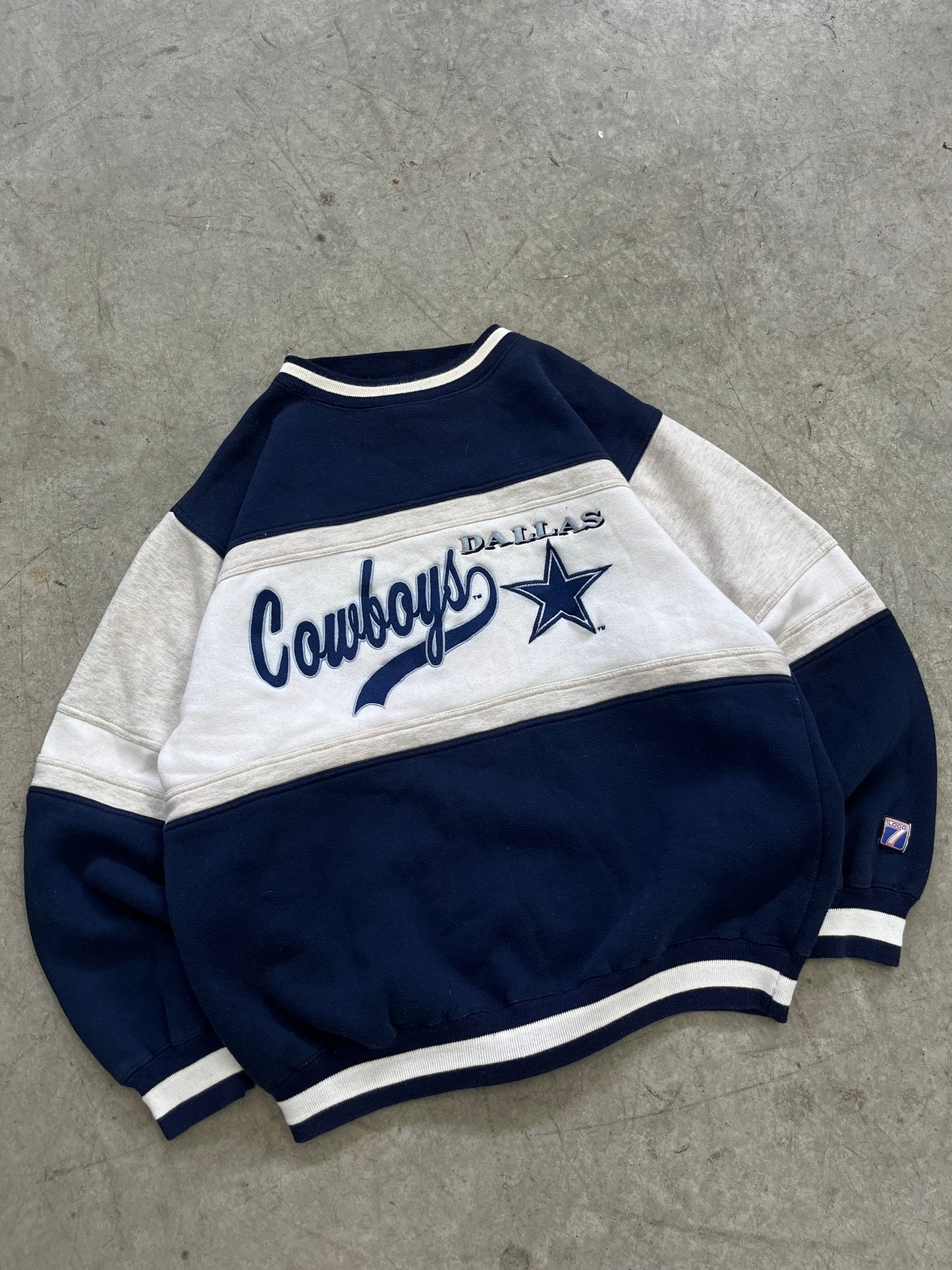 crewneck vintage cowboys -XL