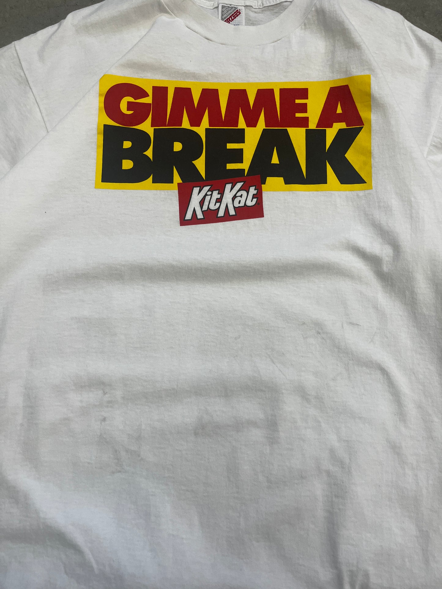 t-shirt vintage kitkat -XL