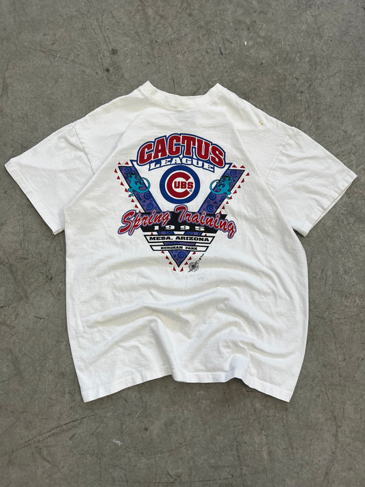 t-shirt vintage 1995 cubs -L