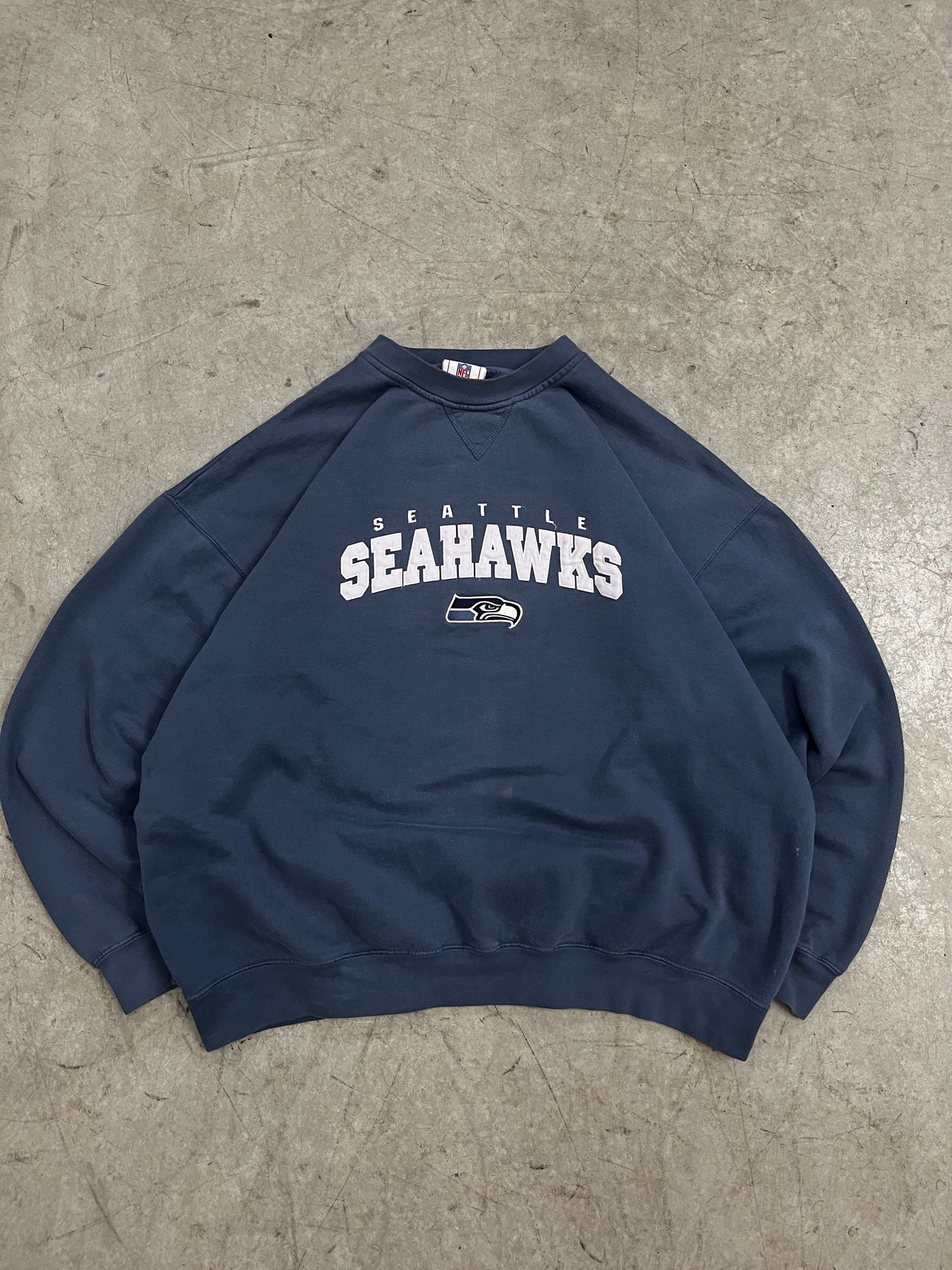 crewneck vintage seahawks -fit XL