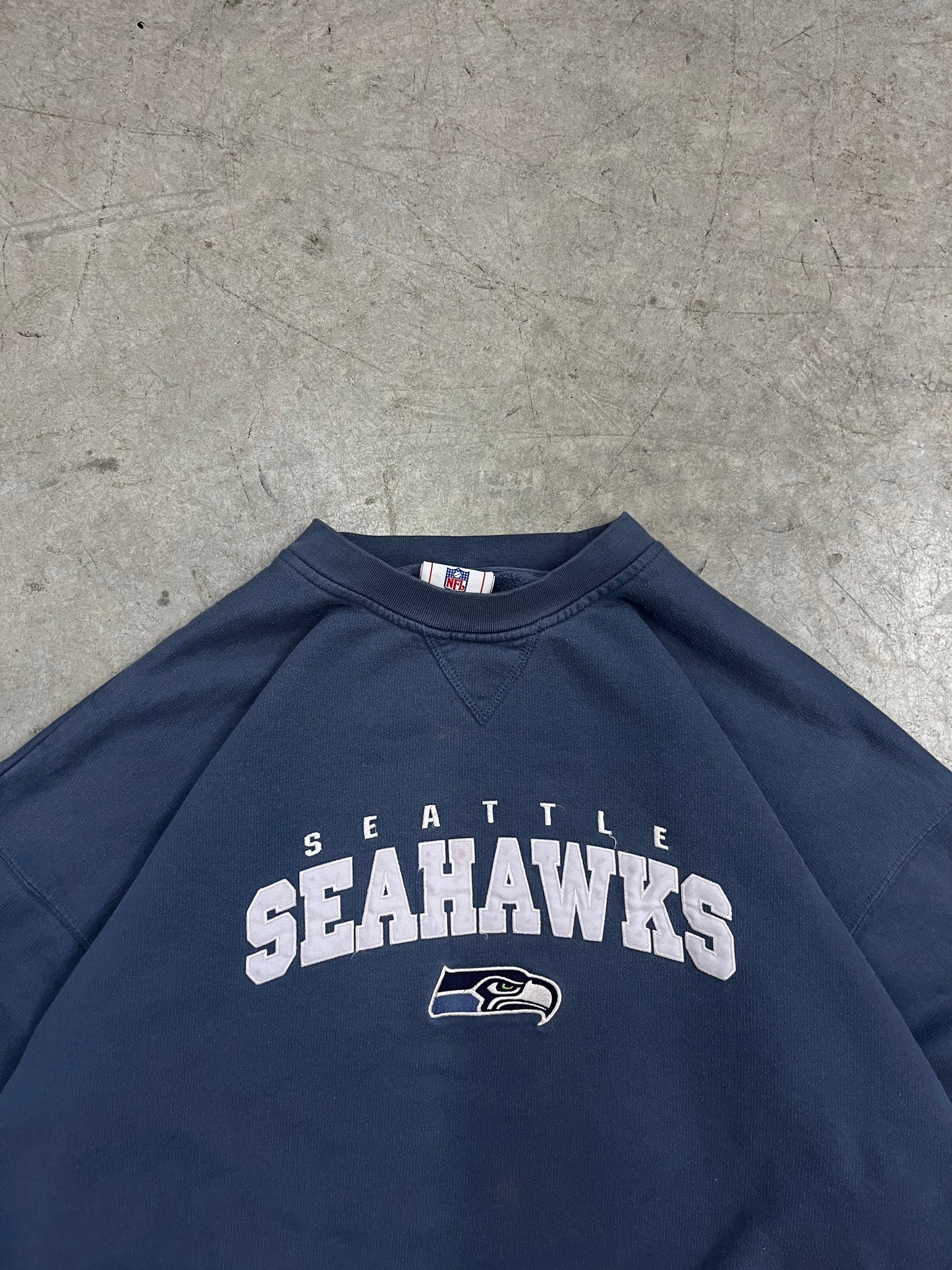 crewneck vintage seahawks -fit XL