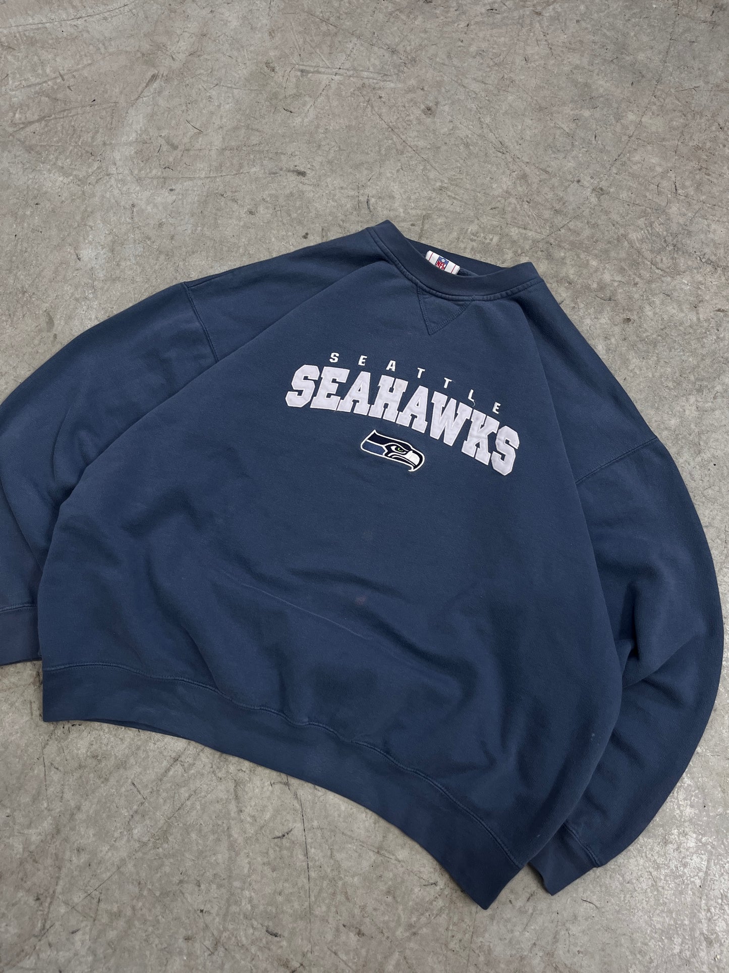 crewneck vintage seahawks -fit XL