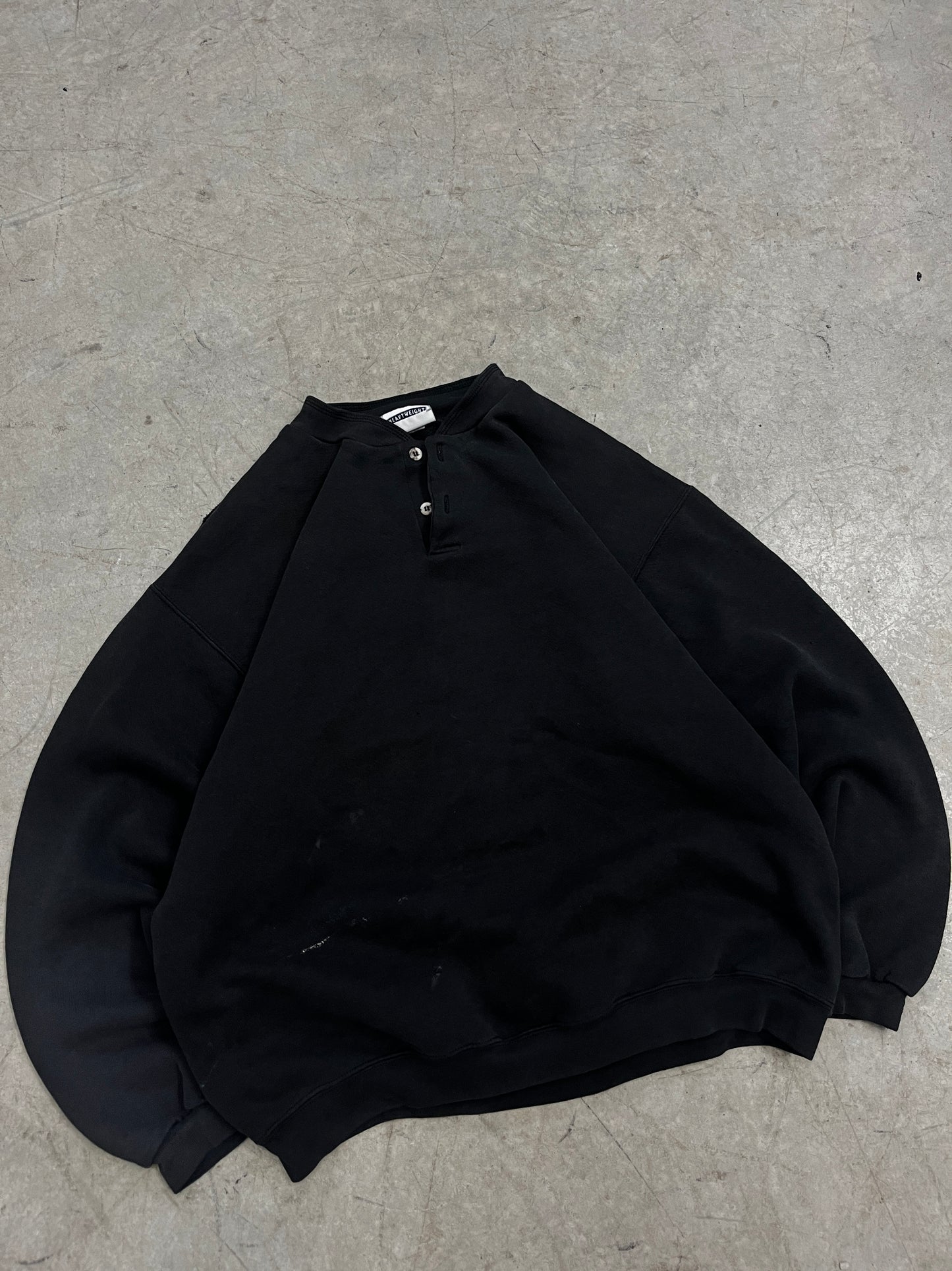 crewneck blank noir lee -L