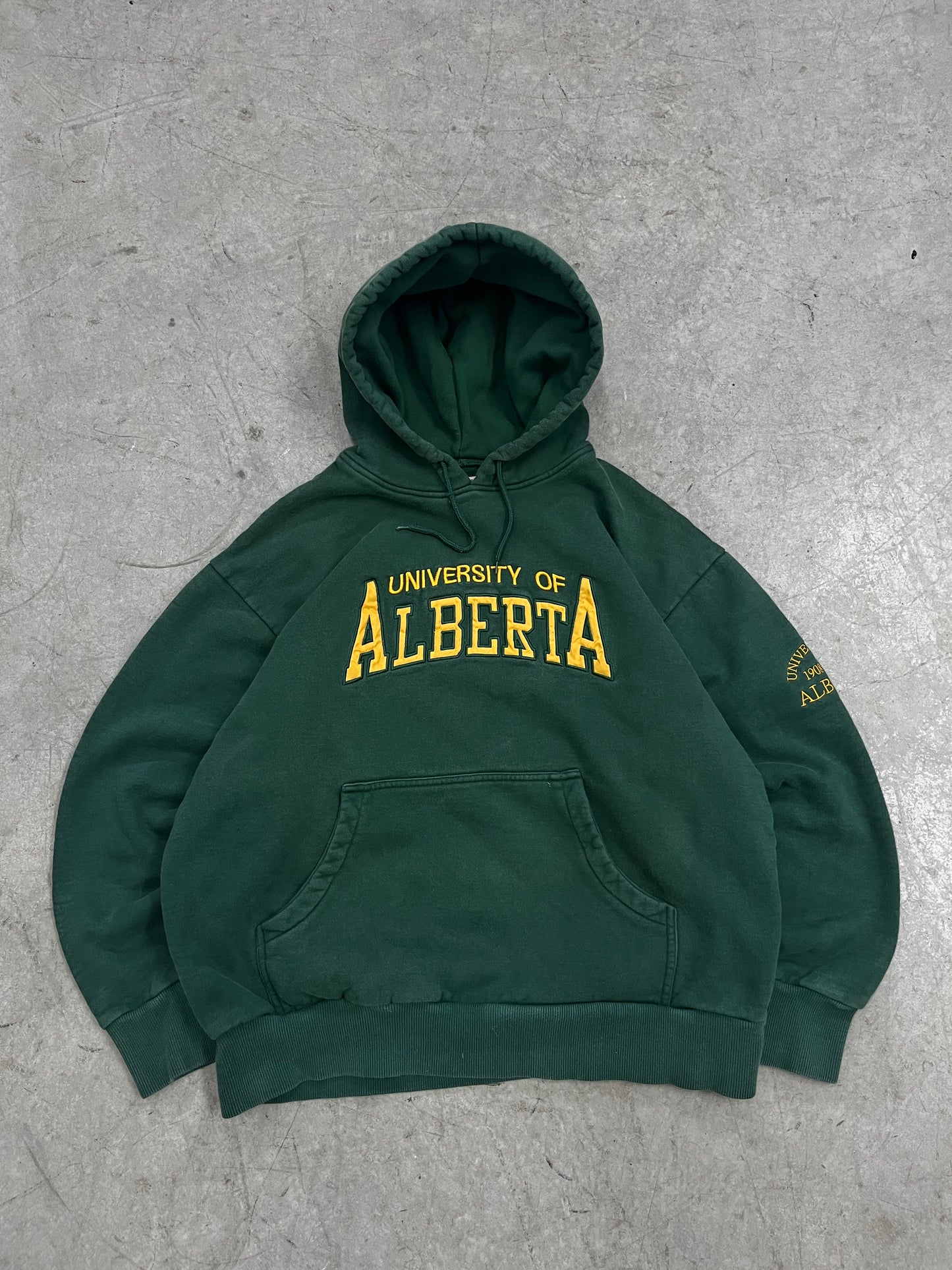 hoodie vintage university of alberta -fit M/L