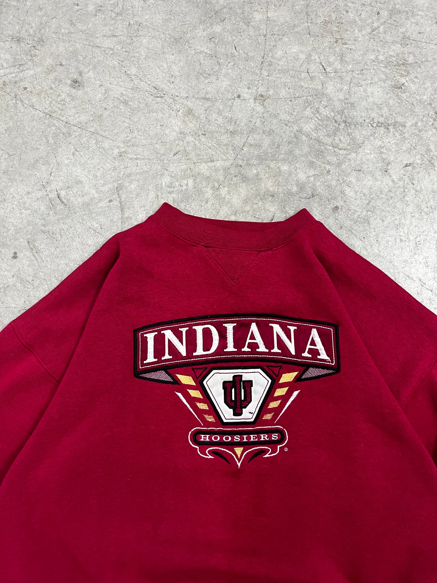 crewneck vintage indiana -L