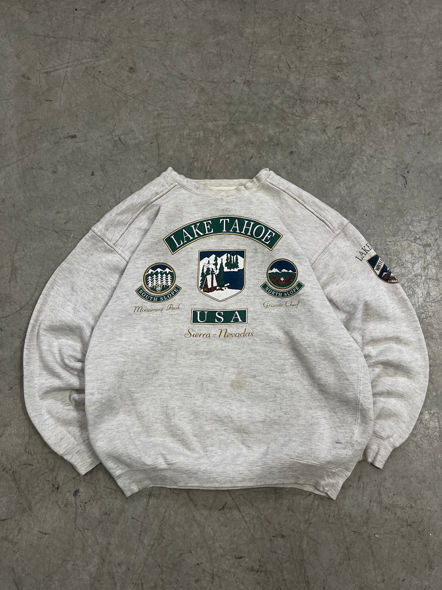 crewneck vintage lake tahoe -M