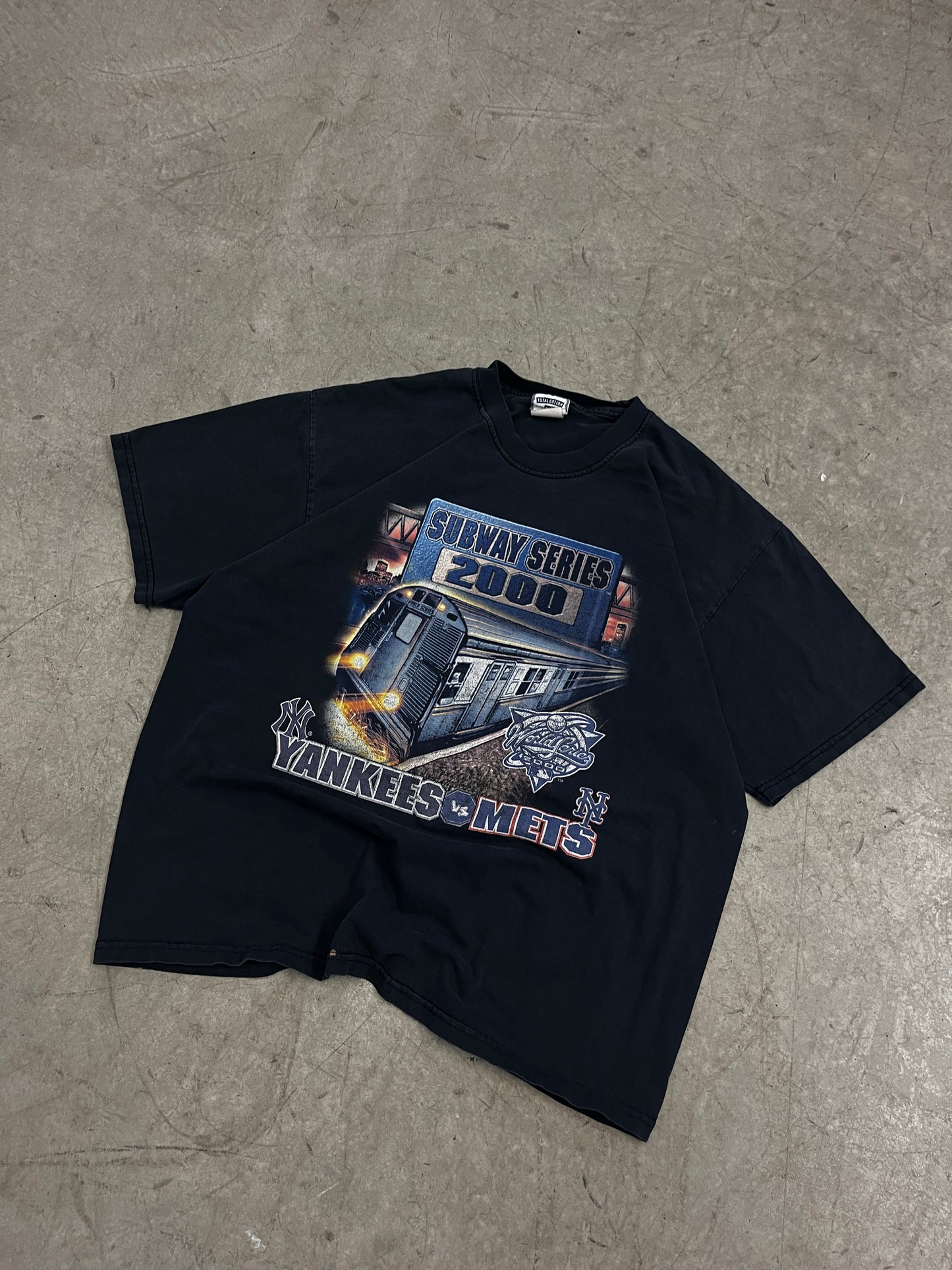 t-shirt vintage subway series 2000 -XL