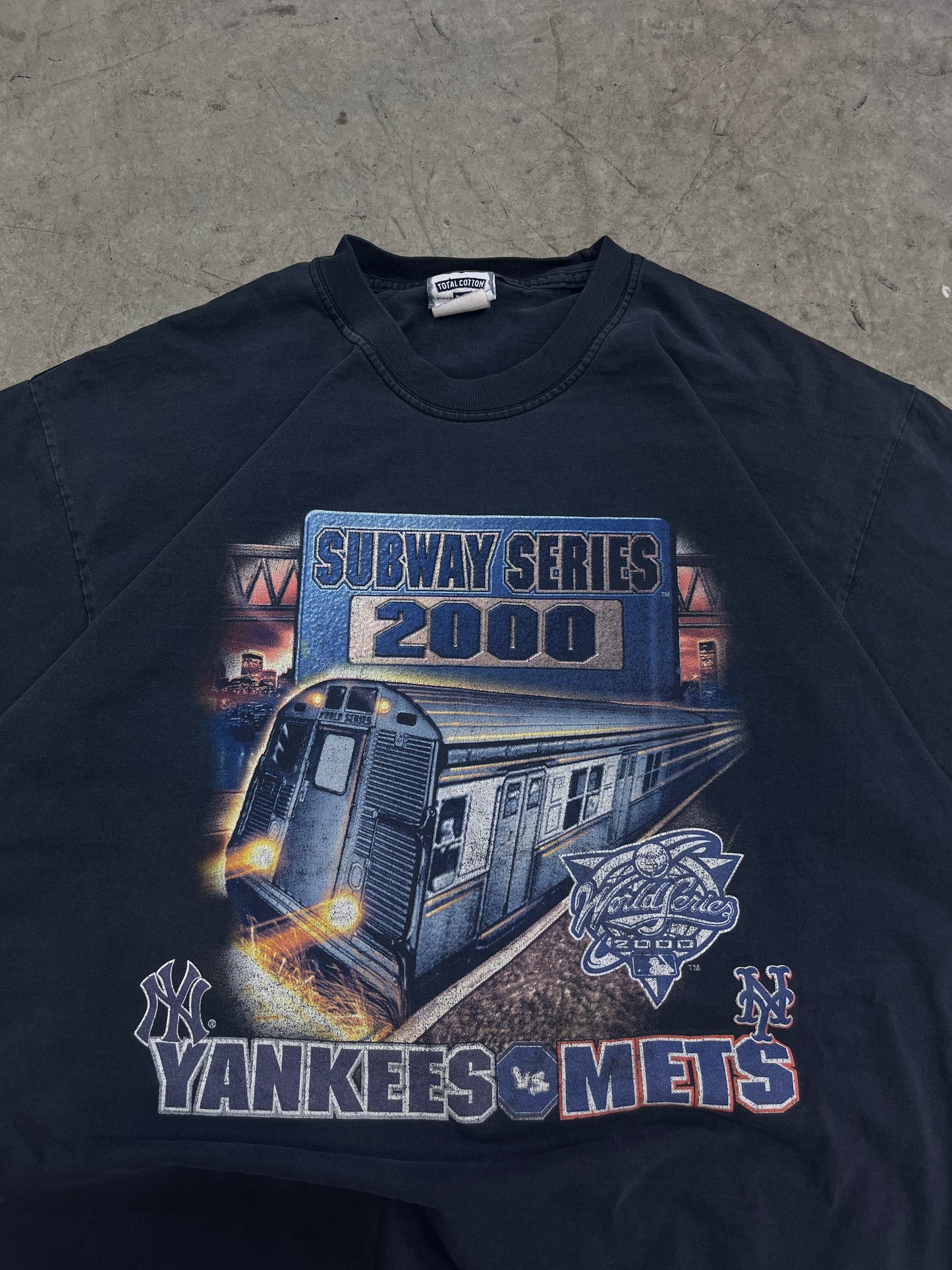 t-shirt vintage subway series 2000 -XL